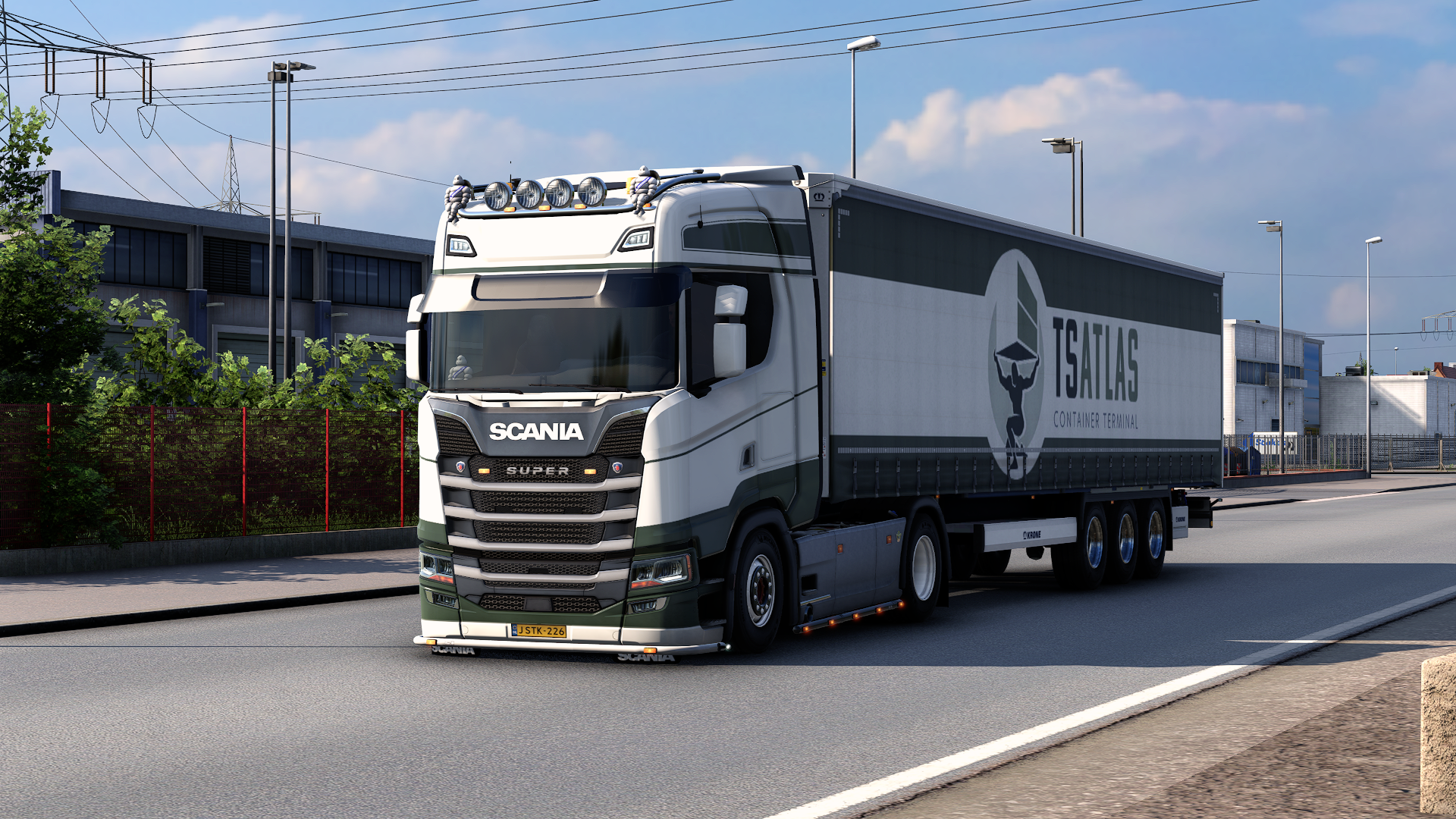 Scania S770 4x2 + Krone Profiliner