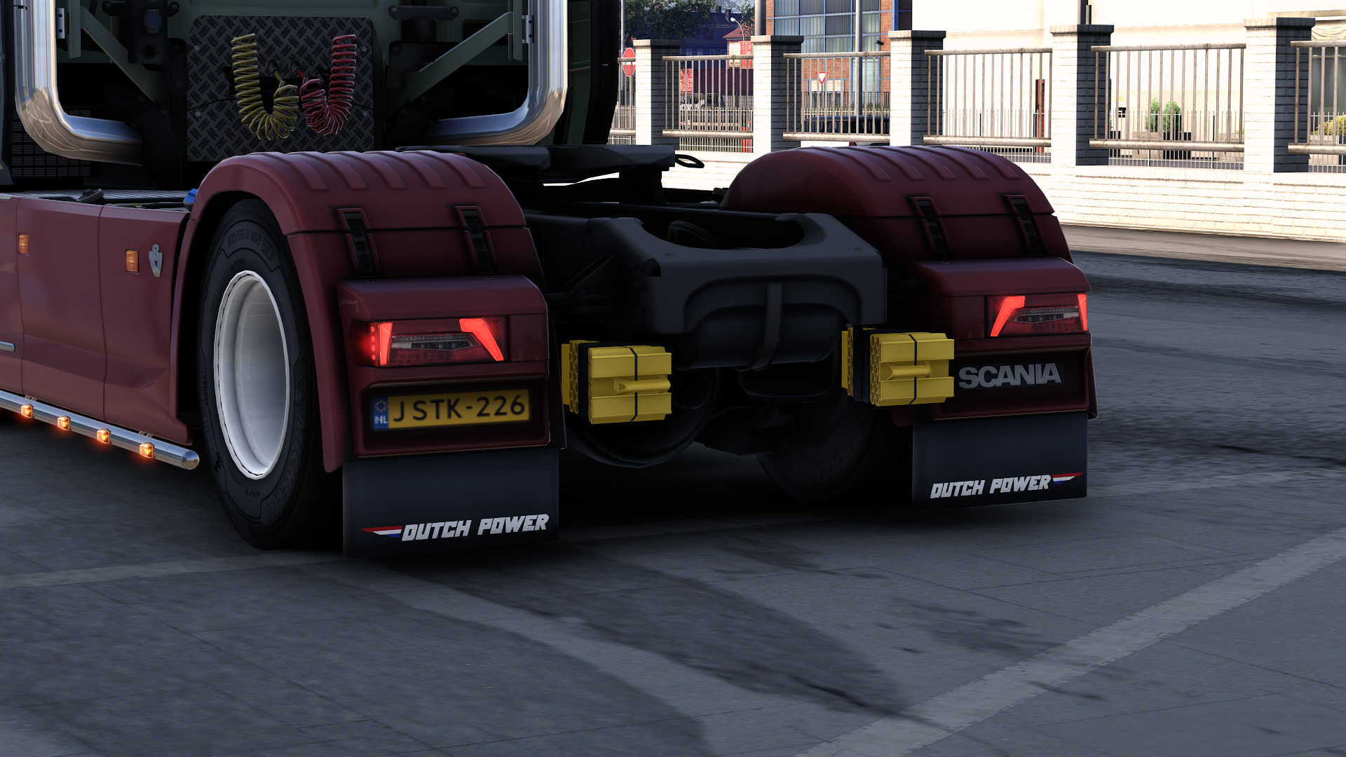 Dutch Power rear mudflaps