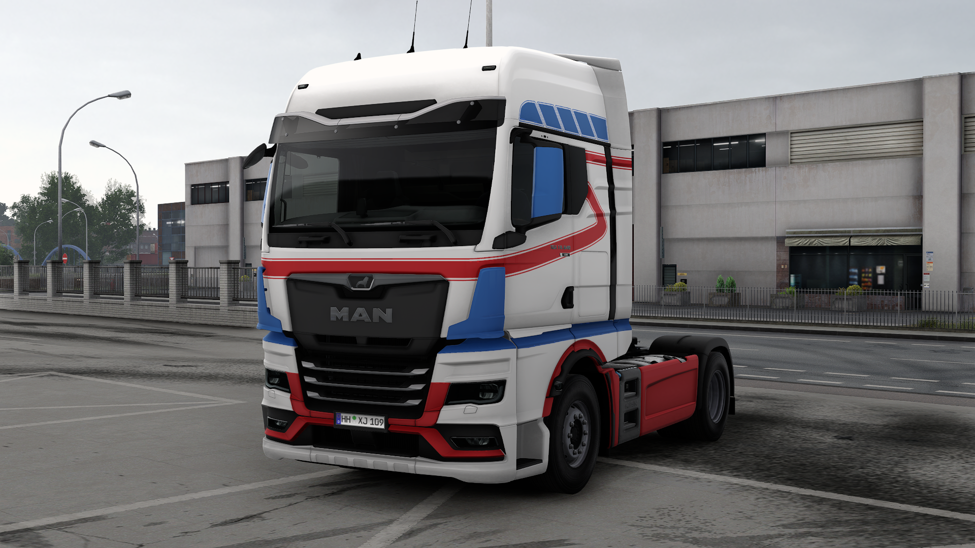 MAN TGX 2020 Holland Style DLC paintjob