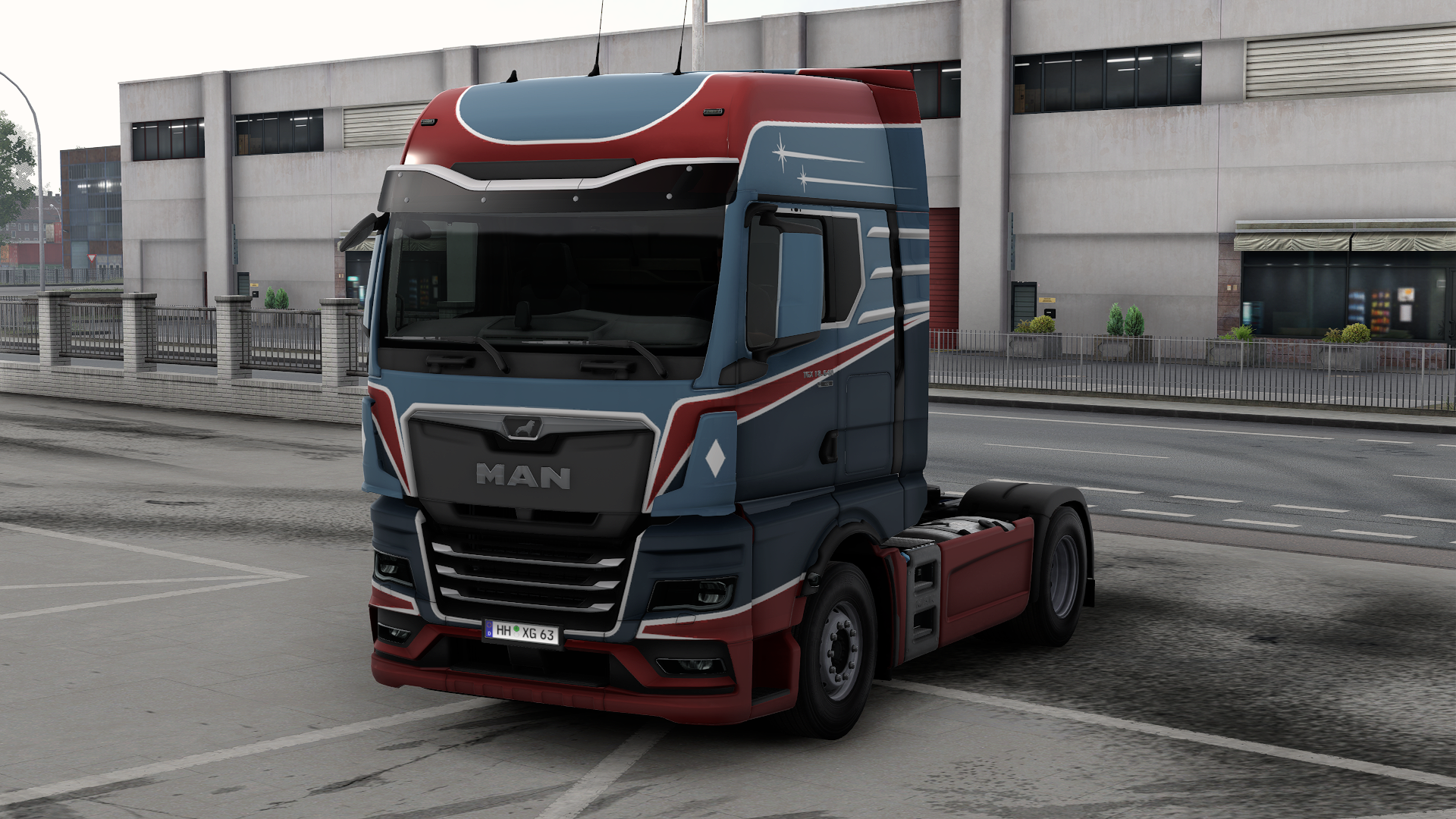 MAN TGX 2020 Holland Style DLC paintjob