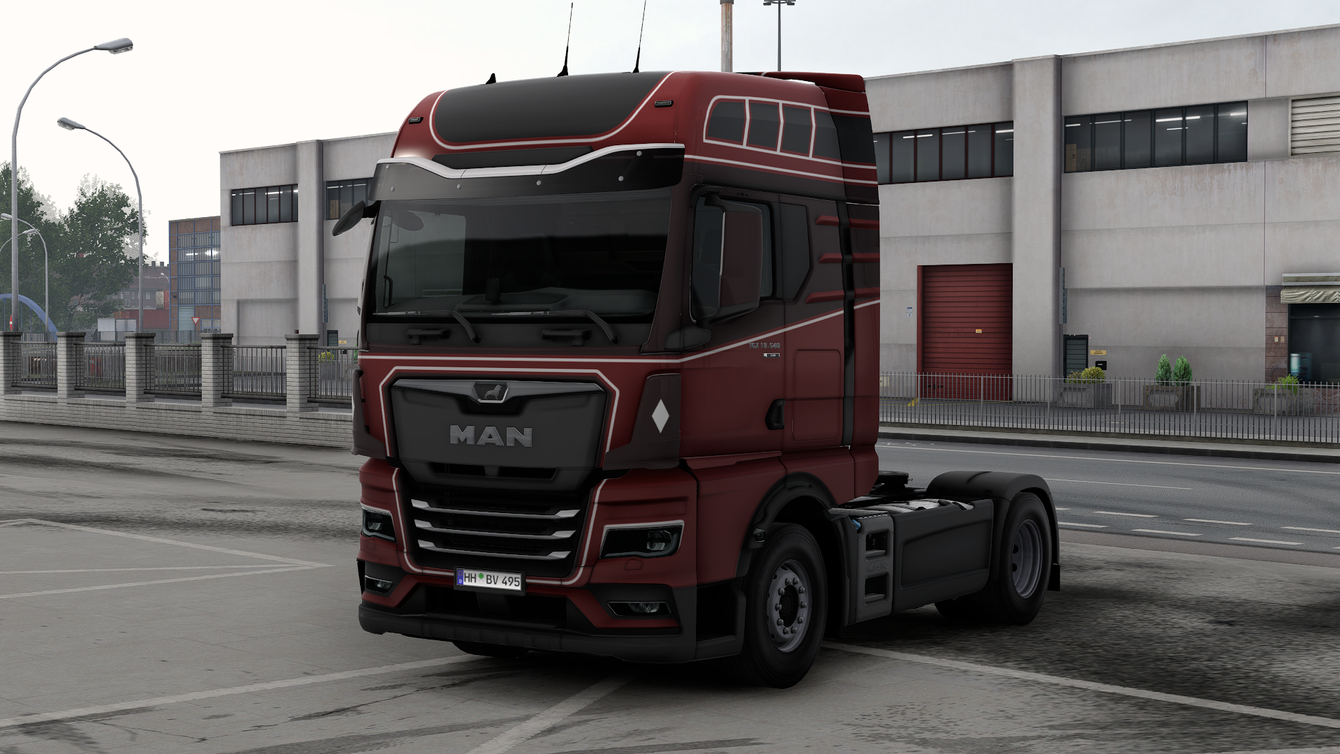 MAN TGX 2020 Holland Style DLC paintjob