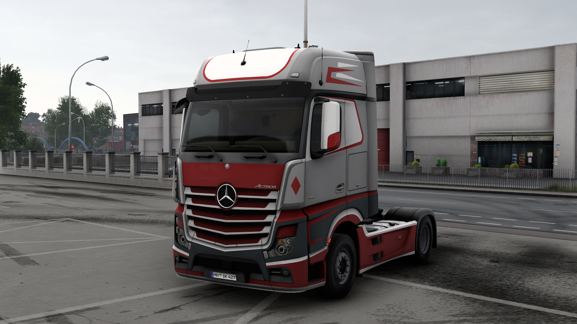 Mercedes Actros MP4 Holland Style DLC paintjob