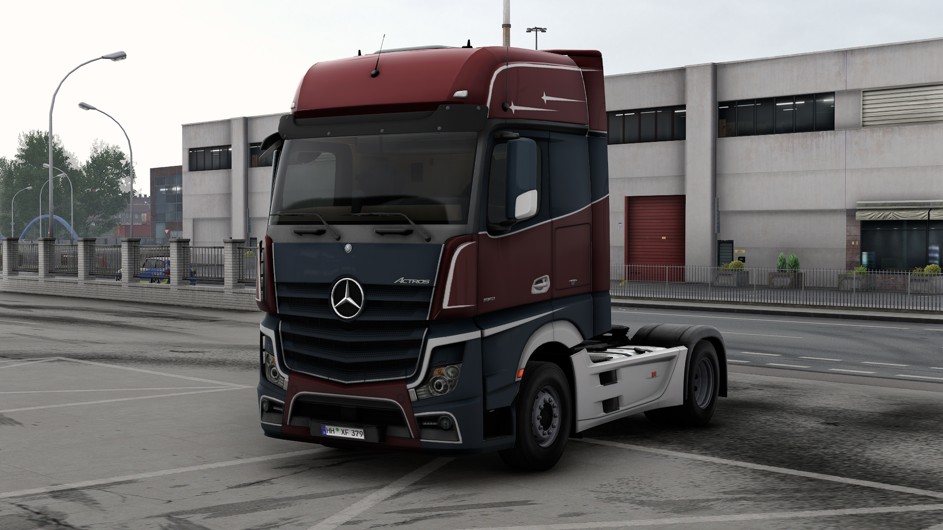 Mercedes Actros MP4 Holland Style DLC paintjob