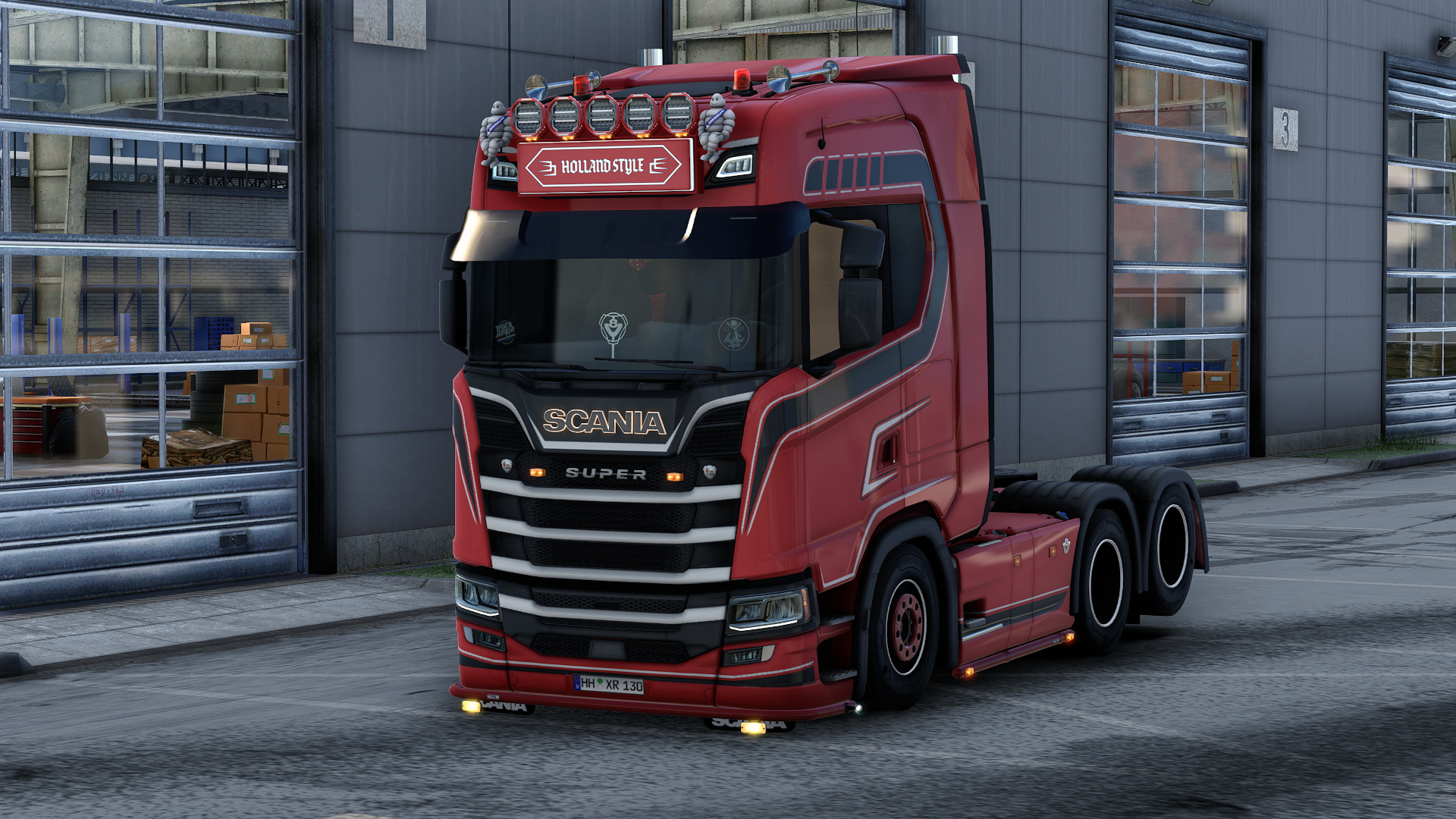 Scania S770 6x2 Taglift