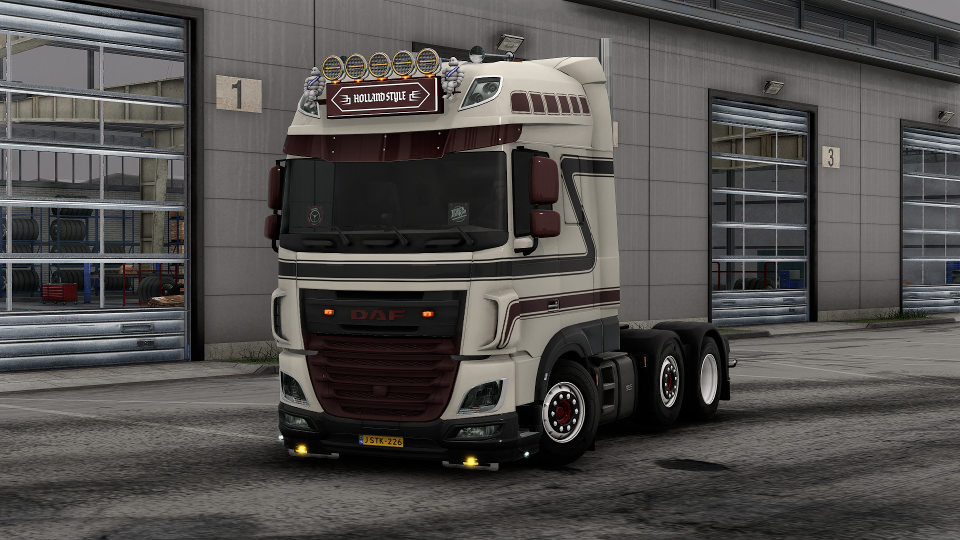 DAF XF 106 6x2 Midlift