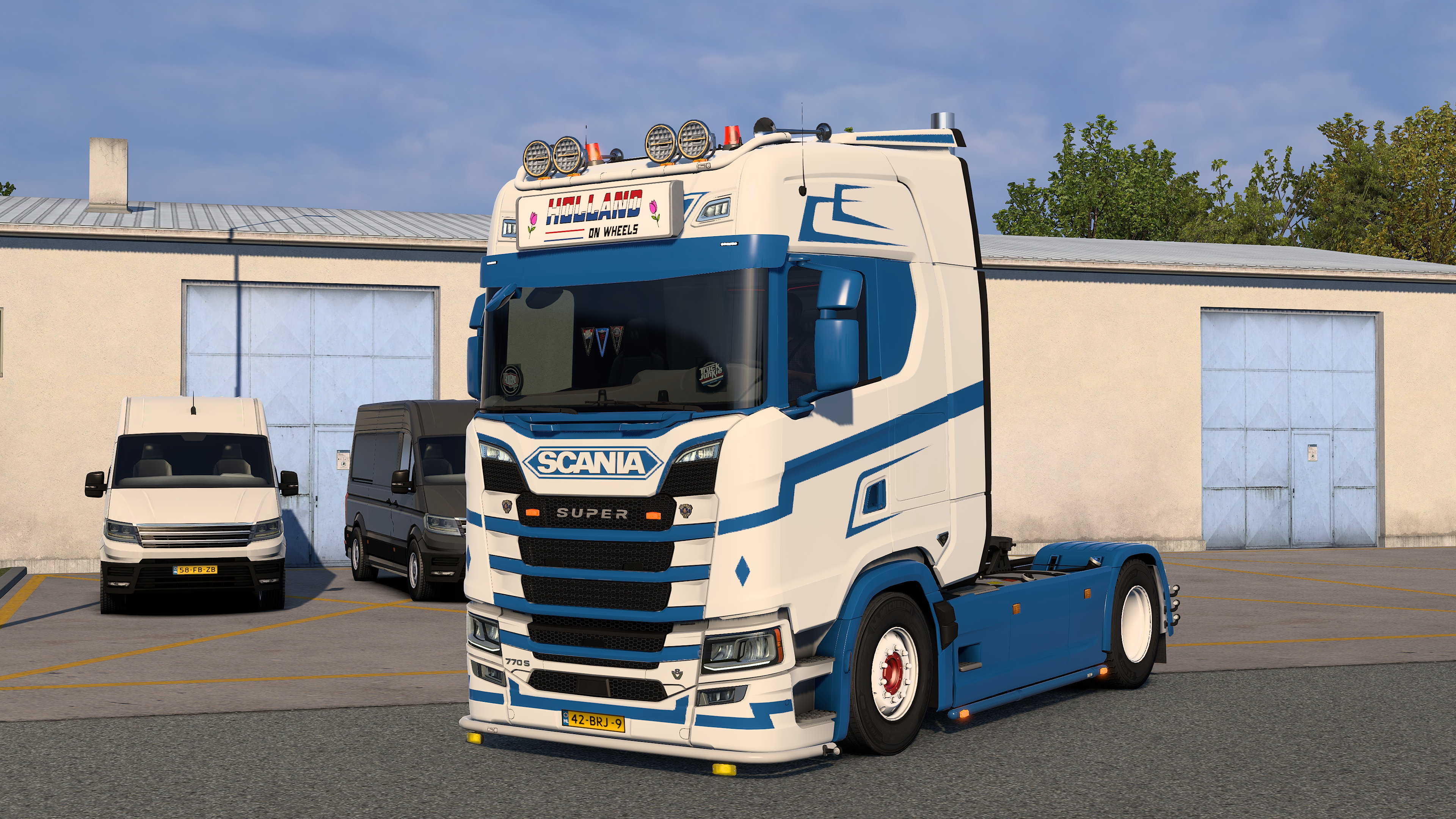 Scania Flower Liner