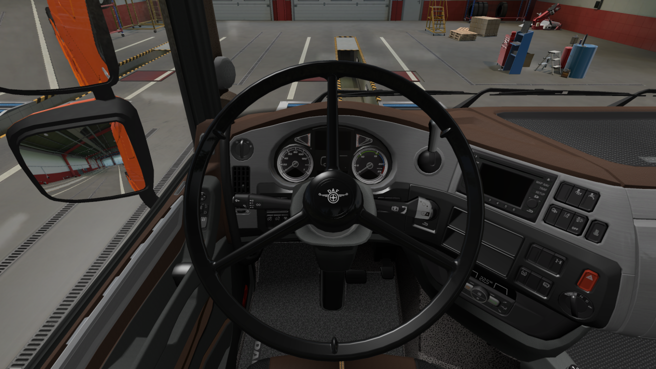 **DAF XF106 Holland Style Wheel:**