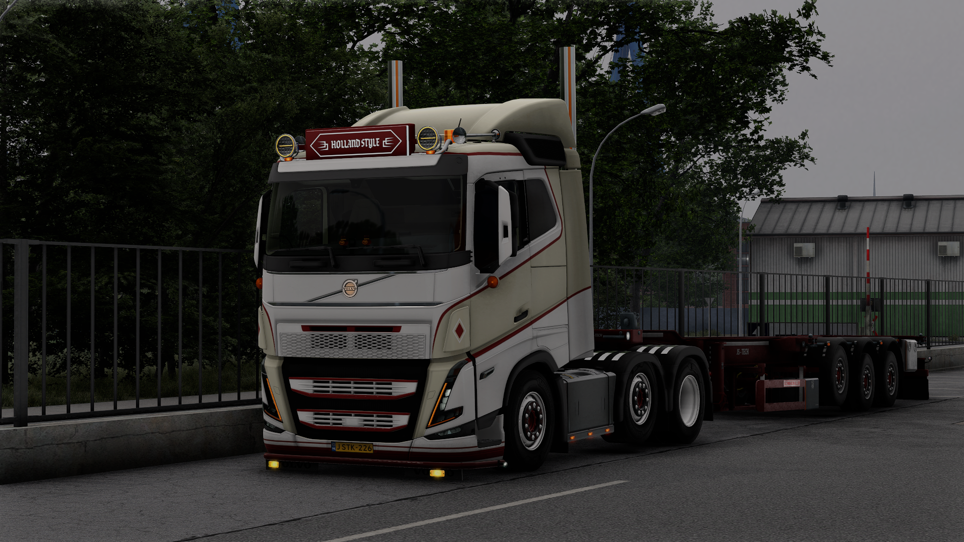 Volvo FH5 Sleeper paintjob