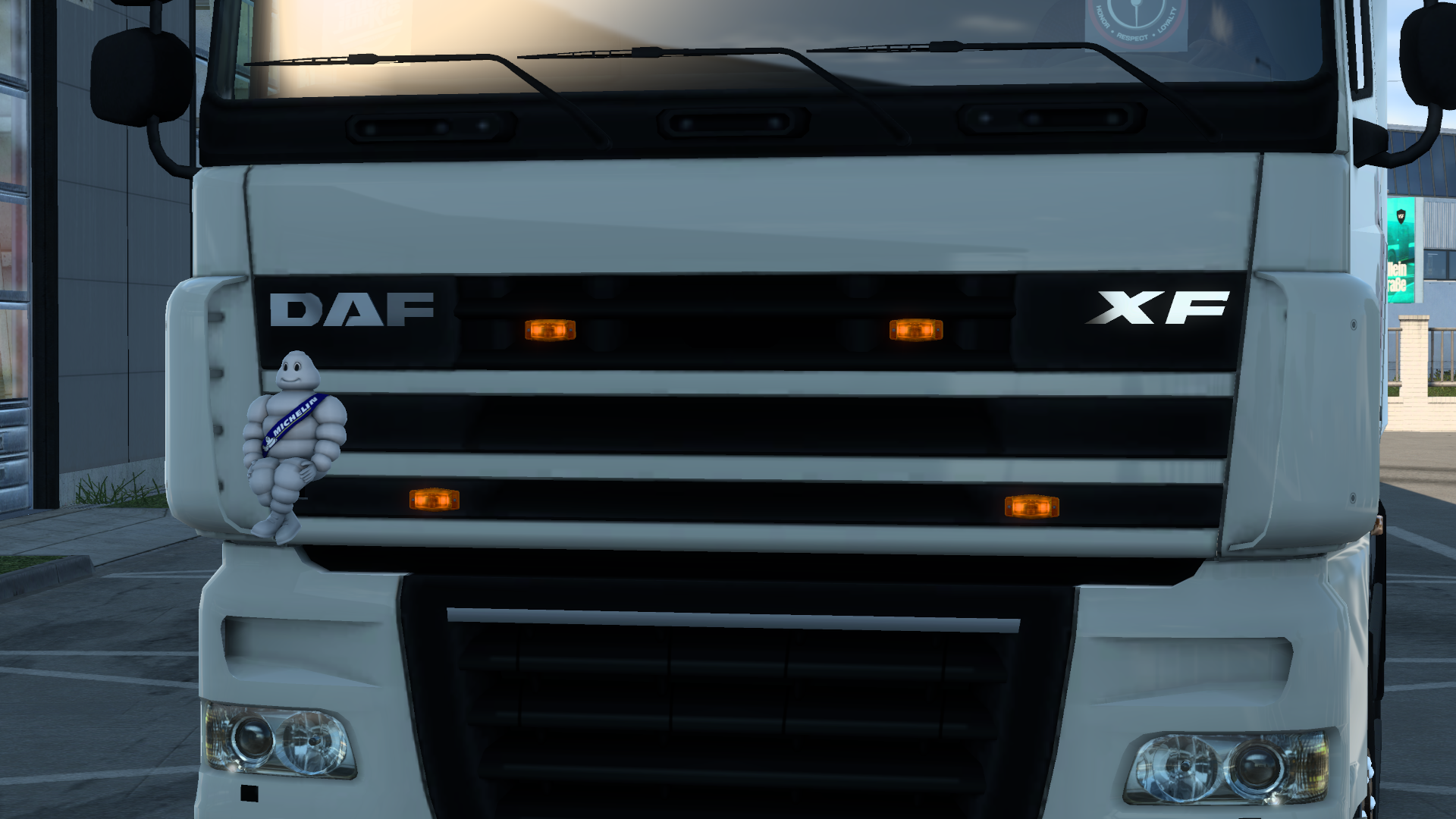 XF 105 intake + bibendum