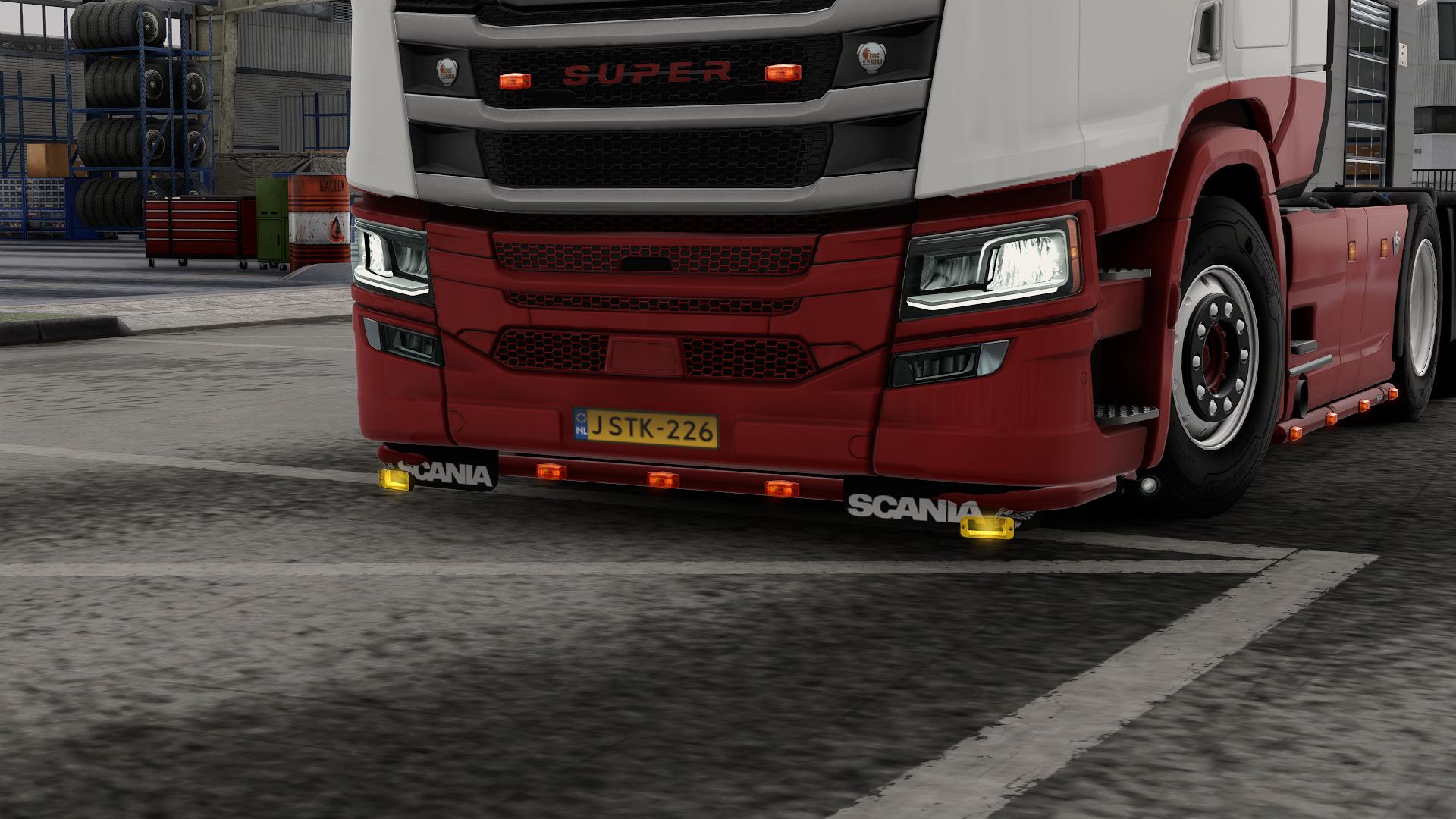 b_grill + mudflaps