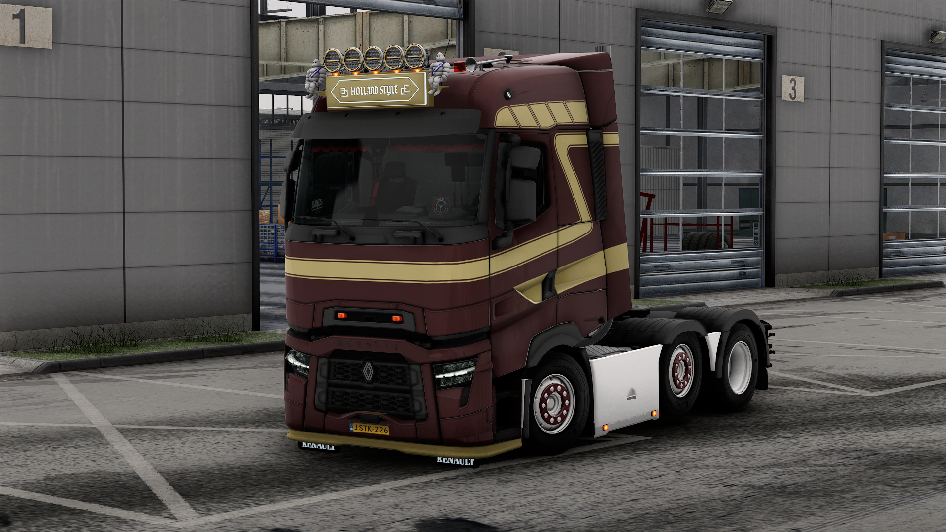 Renault T 6x2 Midlift