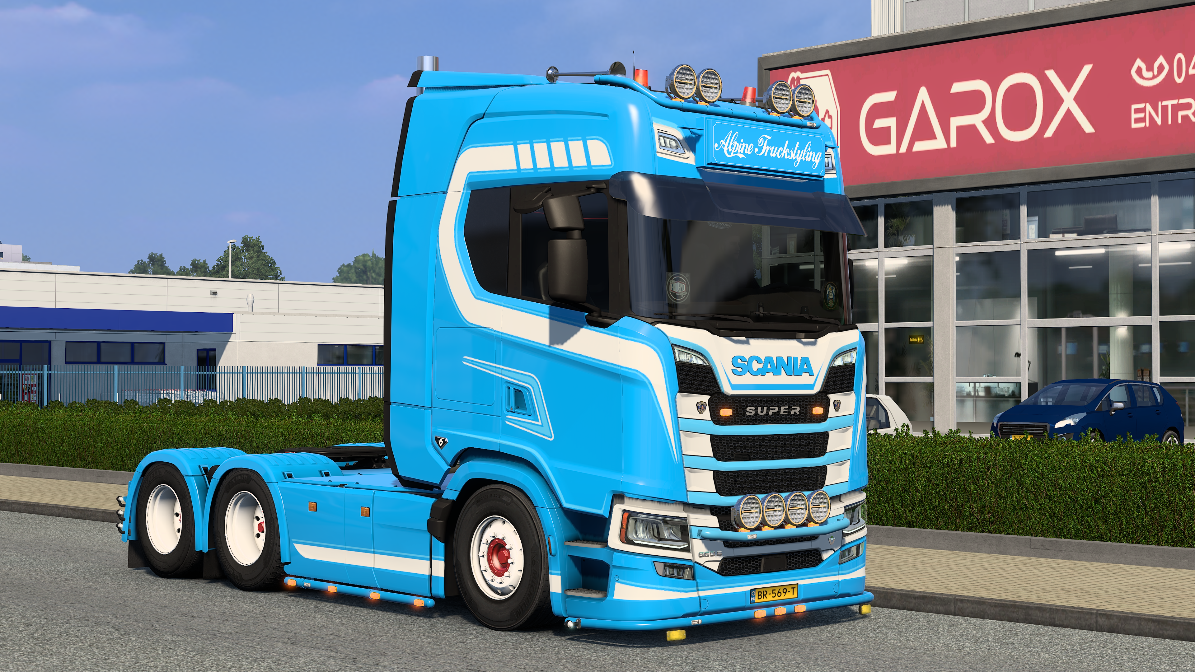 Scania S660 (REAL BRIGHT DOUBLE-BURNERS, MAY IMPACT FPS)