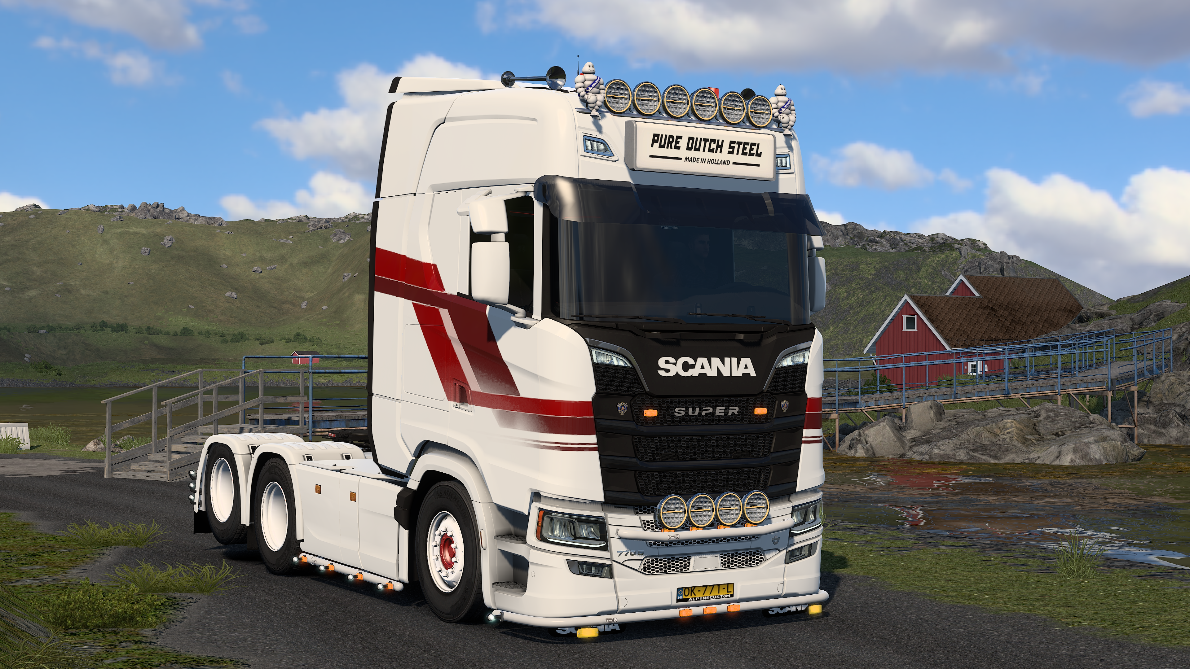 My Old Scania Updated with the holland DLC