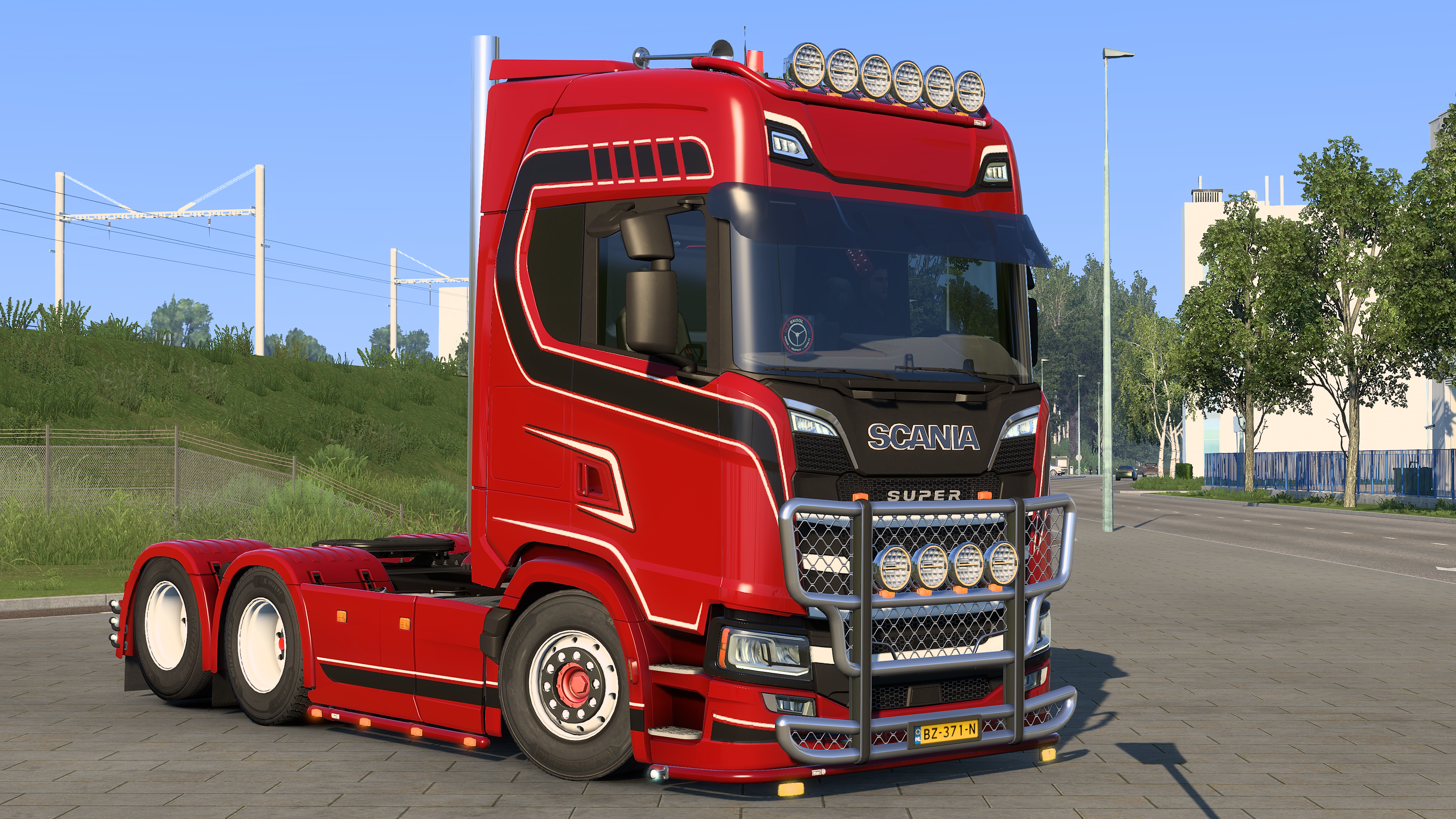 Scania S770 6x2 Taglift Short Cabin (Heinrichs Thermoliner Style)