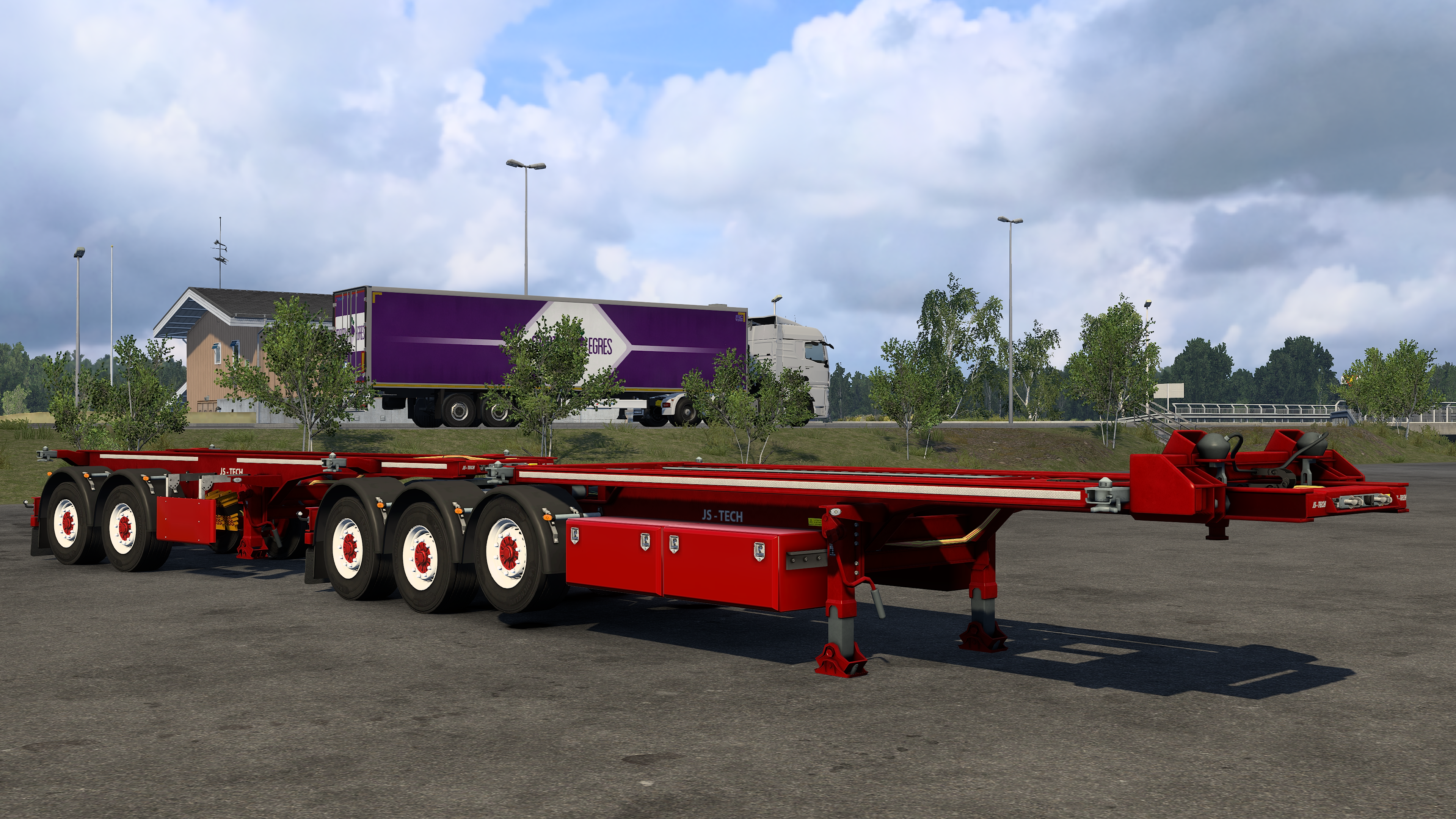 B-Double 3+2 axles