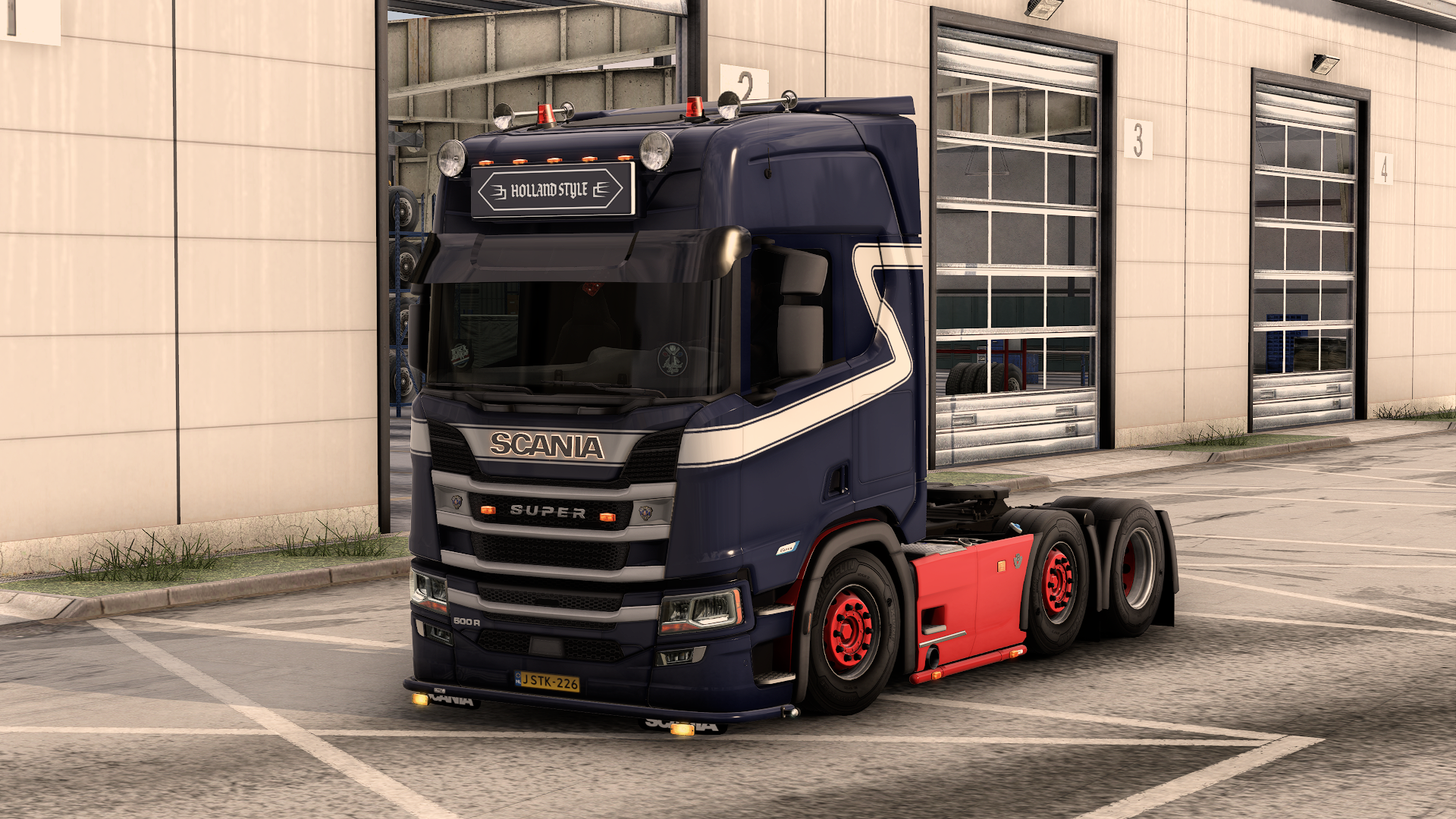 Scania R500 6x2 Midlift Wolter Koops Style