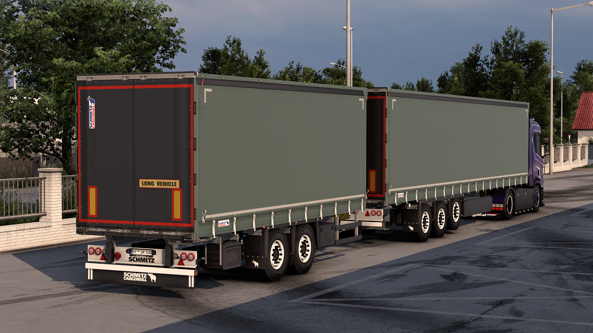 Schmitz Cargobull double Trailer