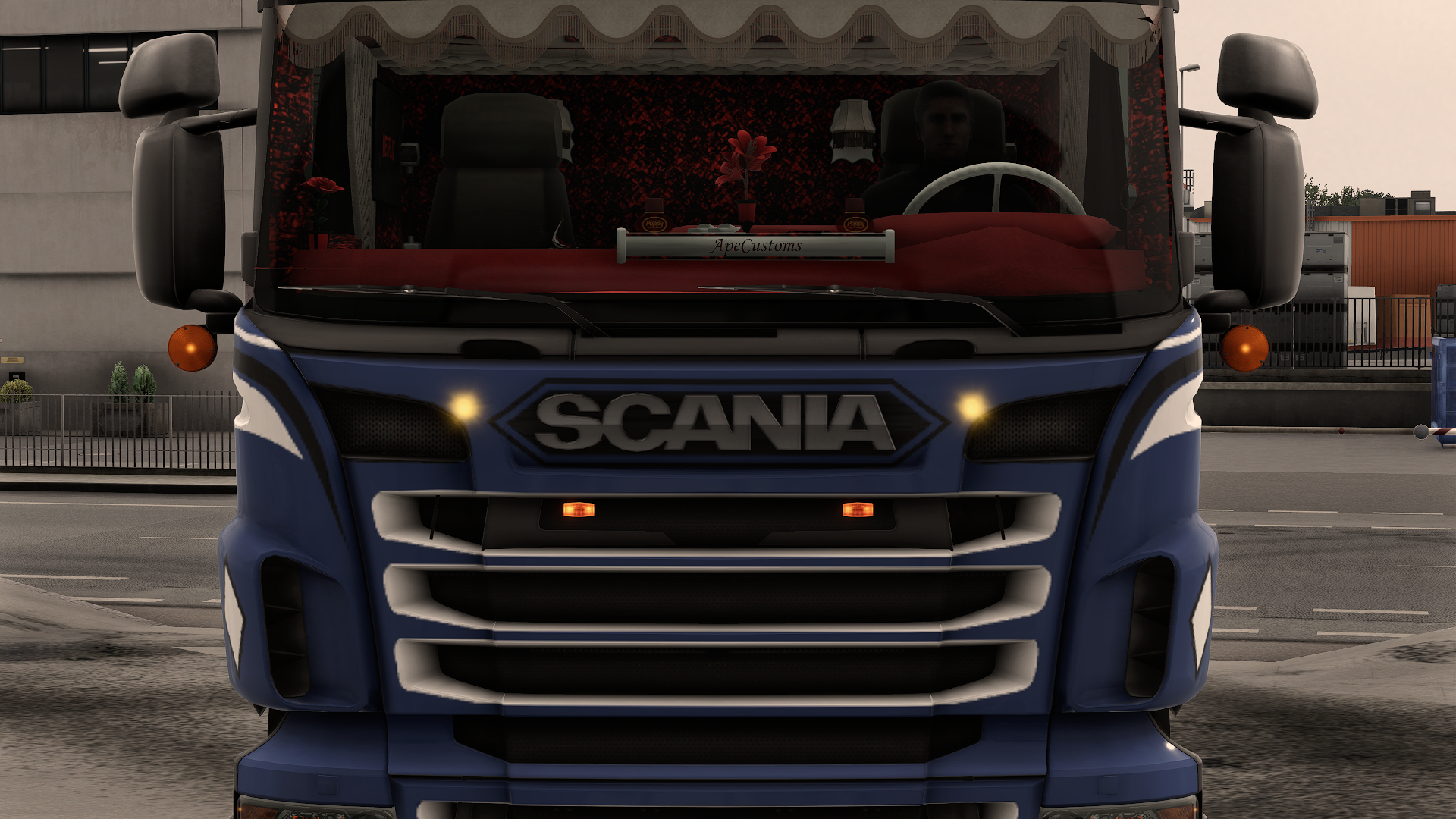Scania OG front lights
