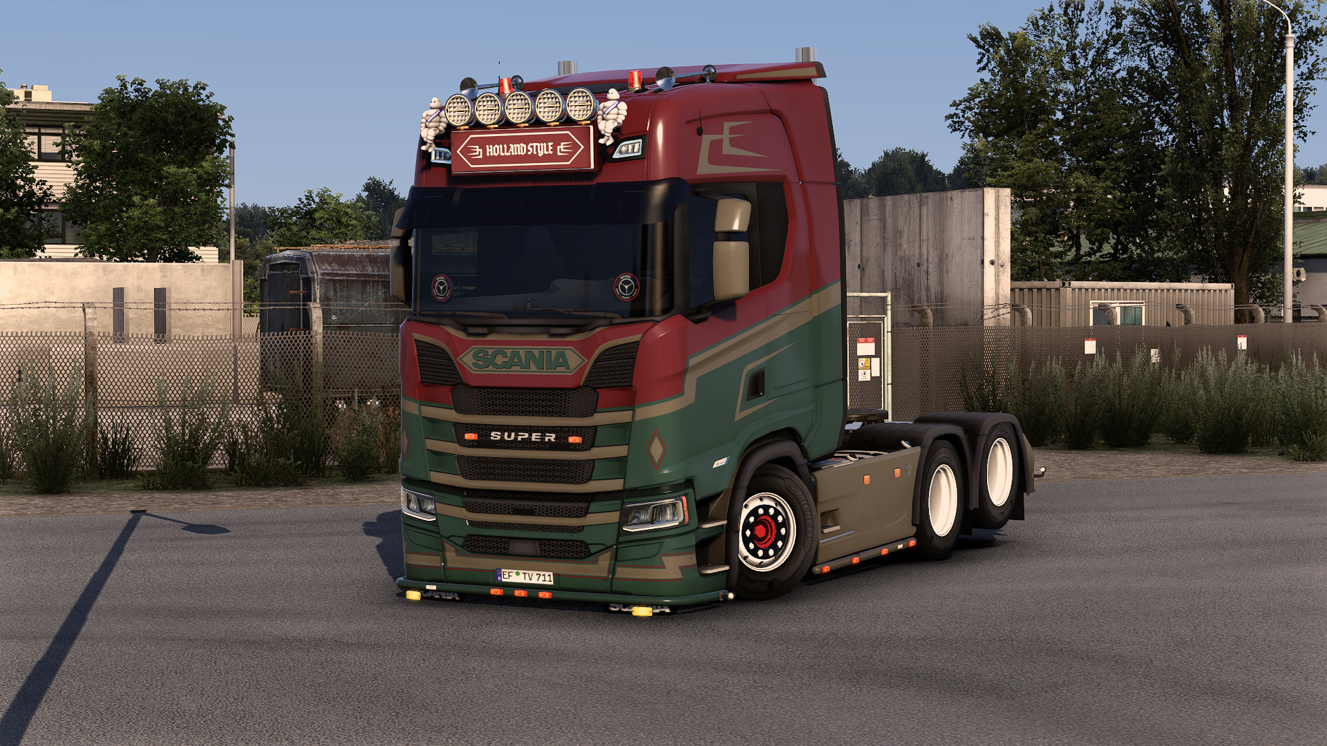 Scania S770 6x2 Taglift