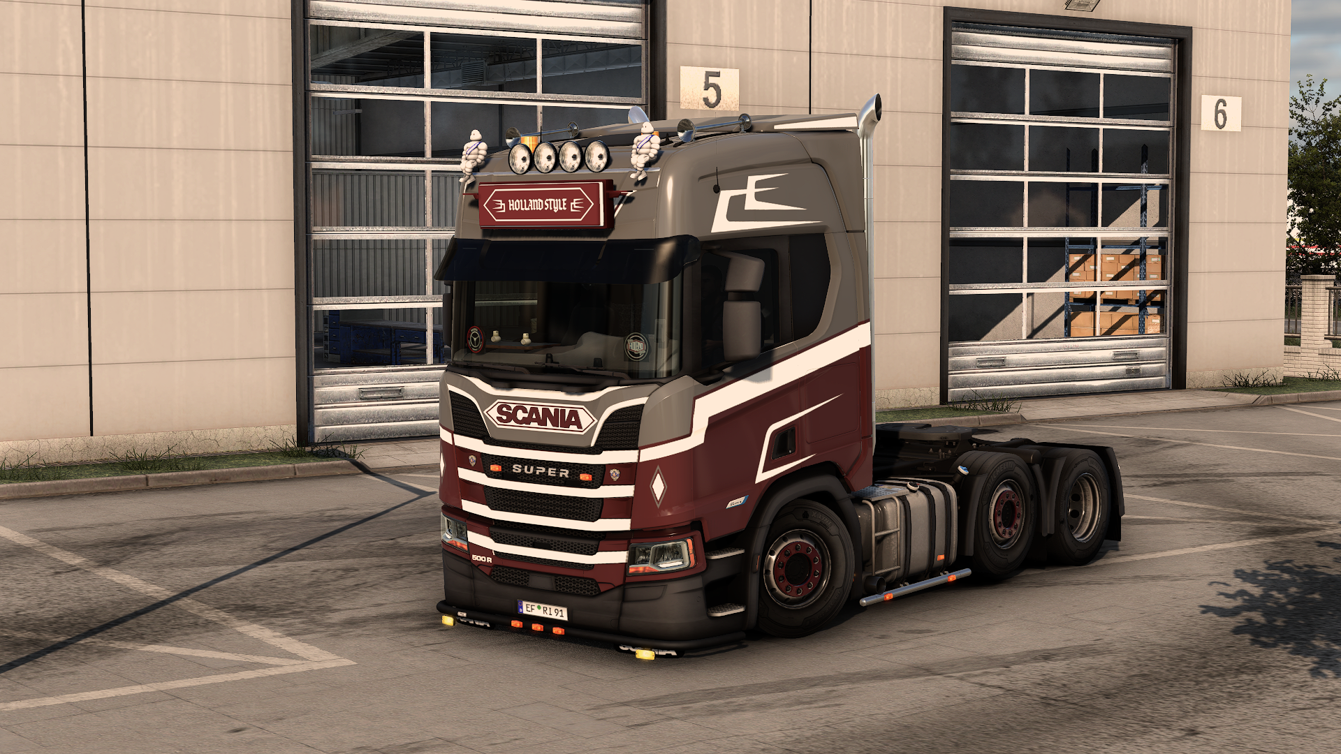 Scania R500 6x2 Midlift Short Cabin