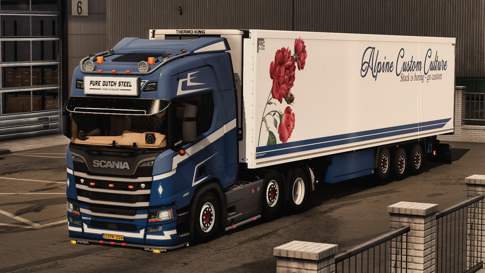 Scania R & Krone Coolliner Combo