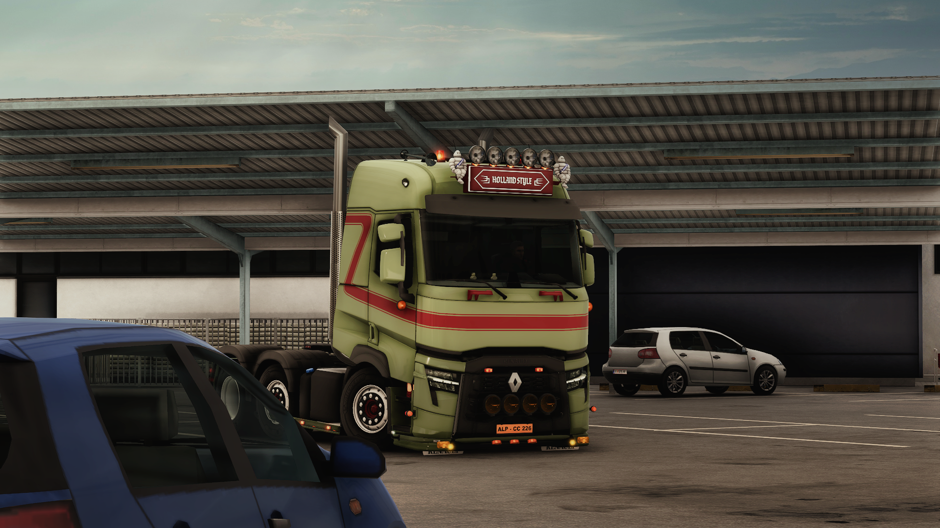 Renault T Sleeper 6x2 Midlift