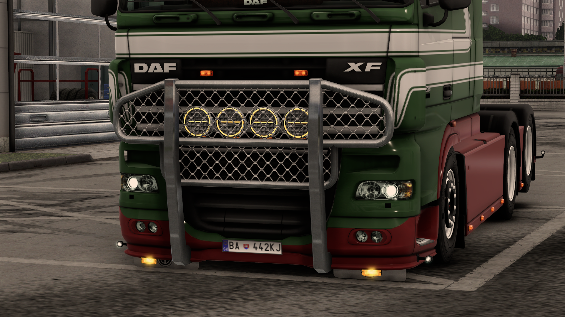 XF 105 Bullbar f_grill