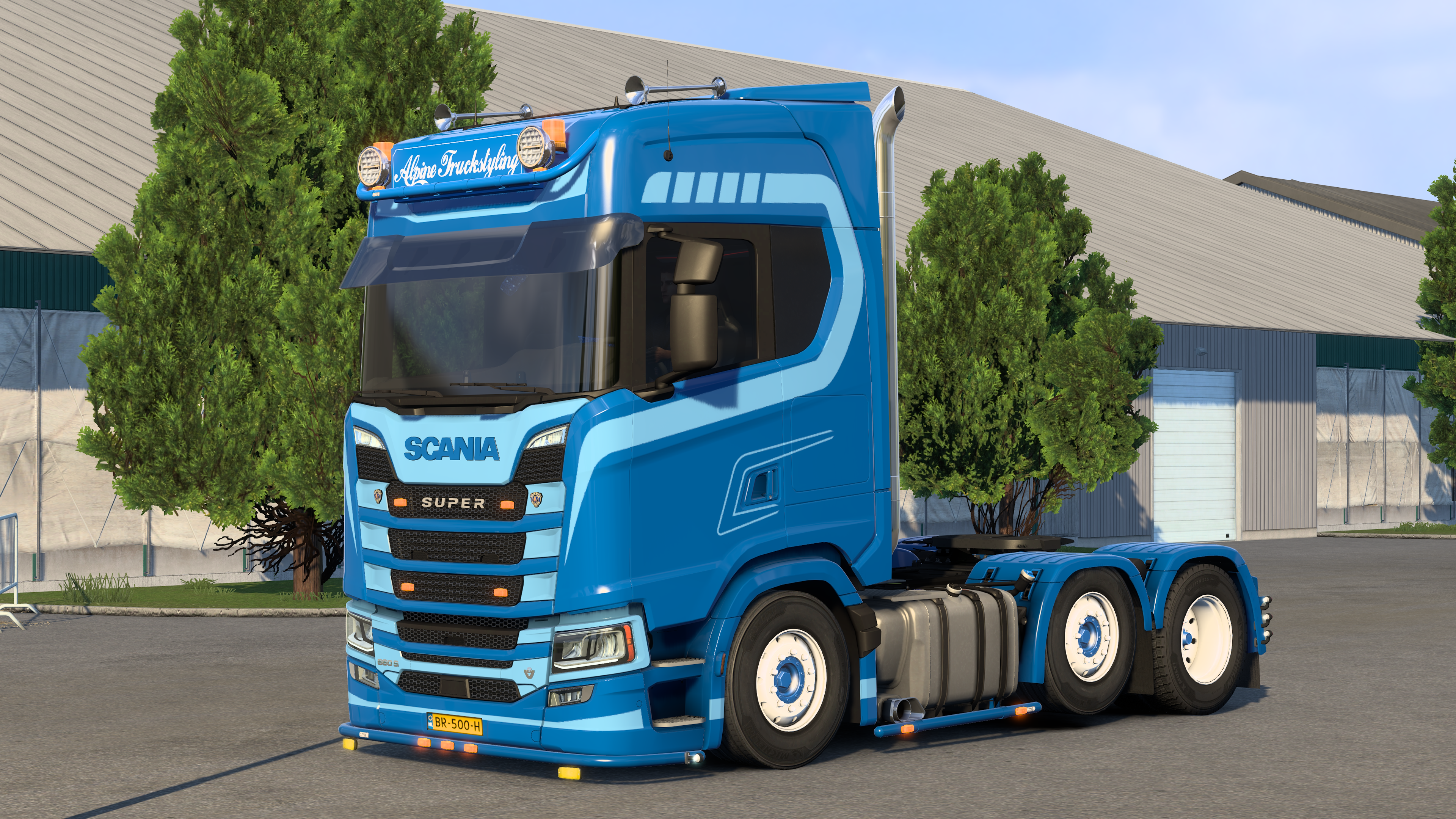 Scania S660 6x2*4