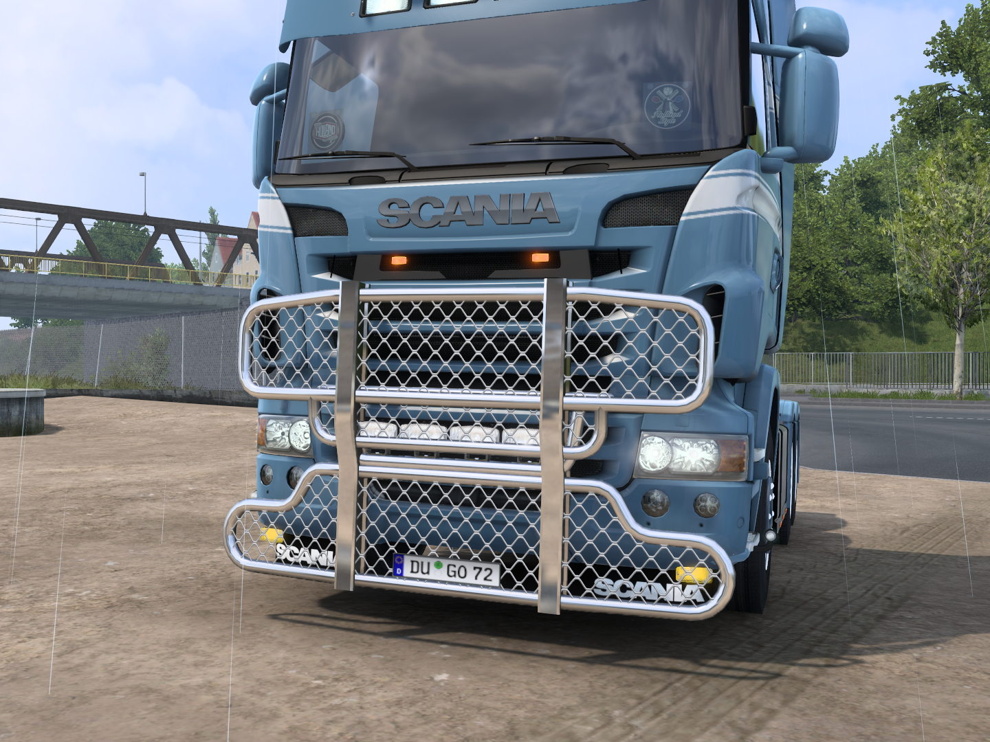 bullbar 4 lights