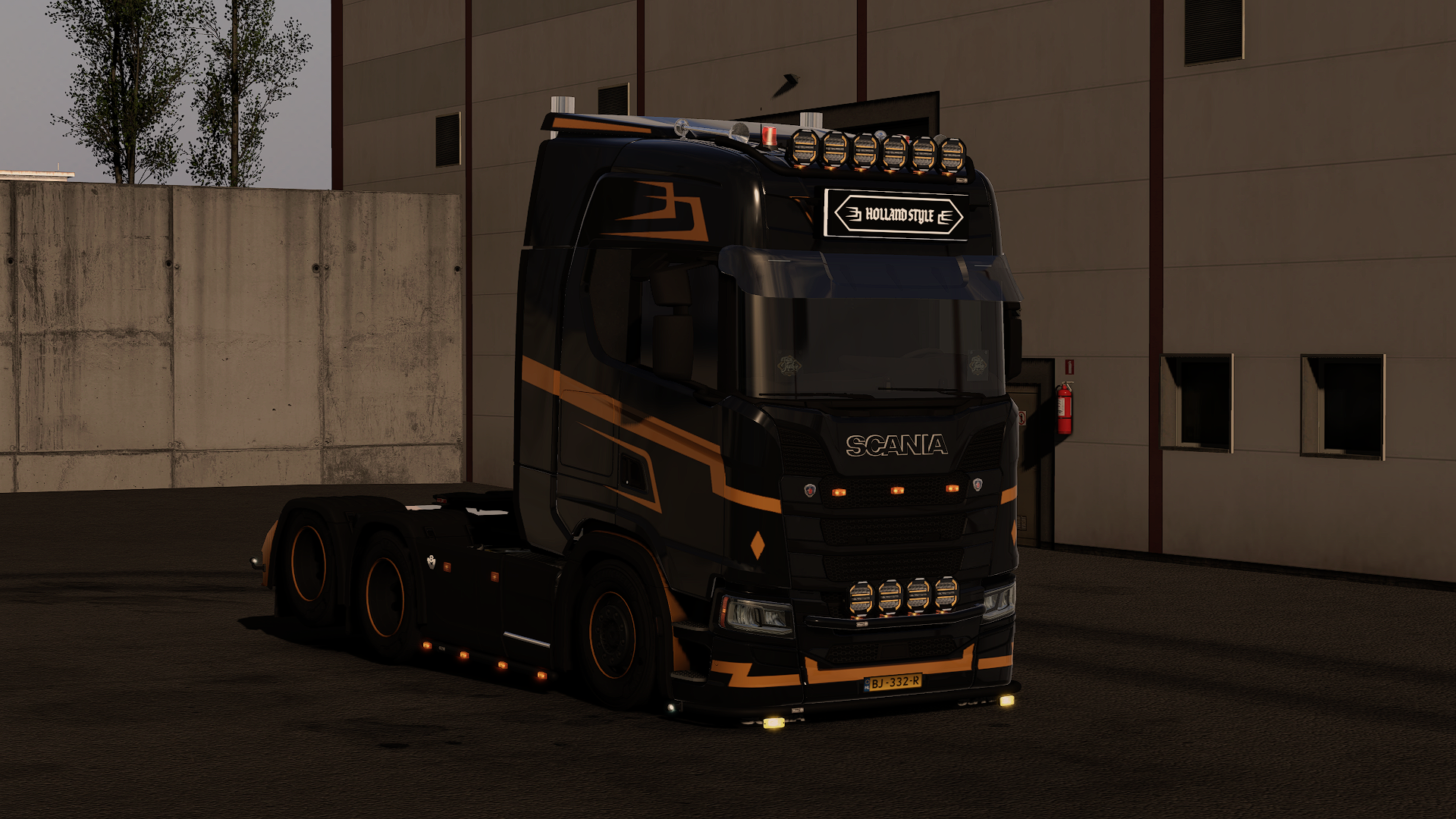 Scania S770 6x2 taglift