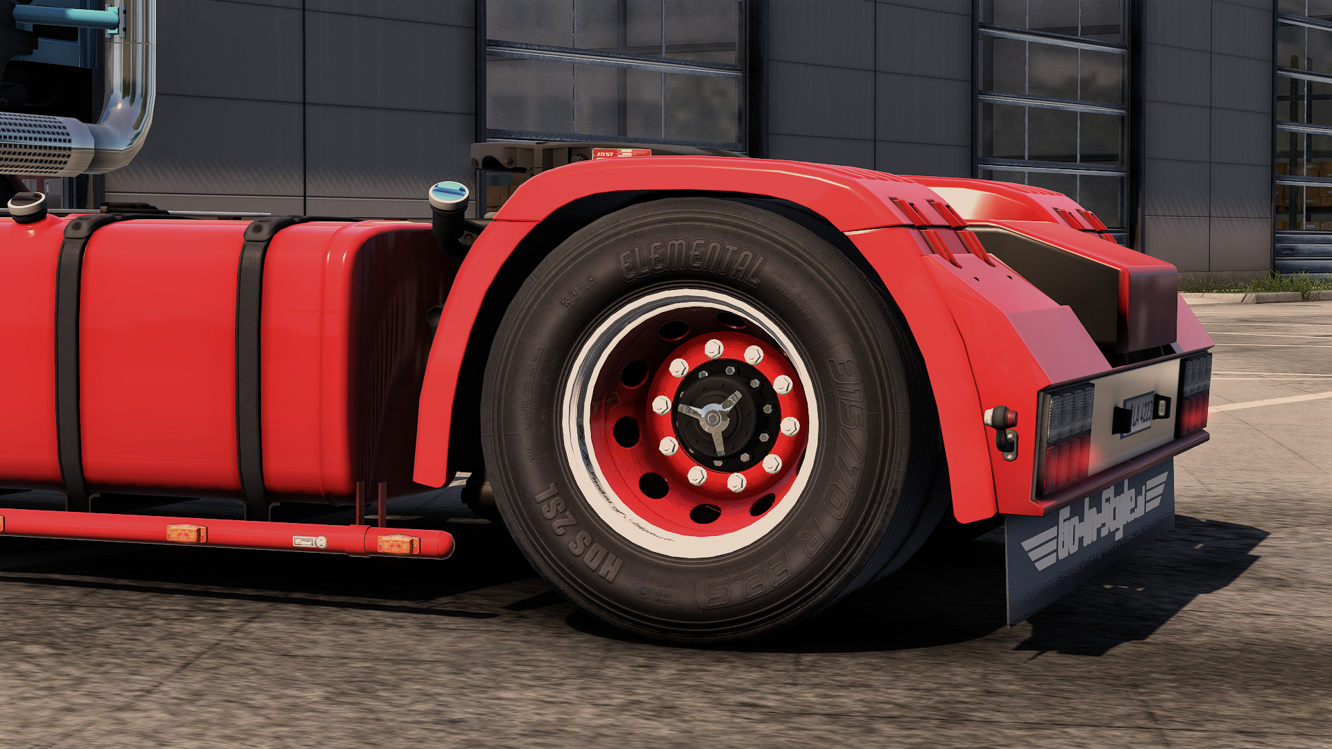 ***Complete Oldskool Wheel Set for all 4x2 trucks (only for TLMP)***