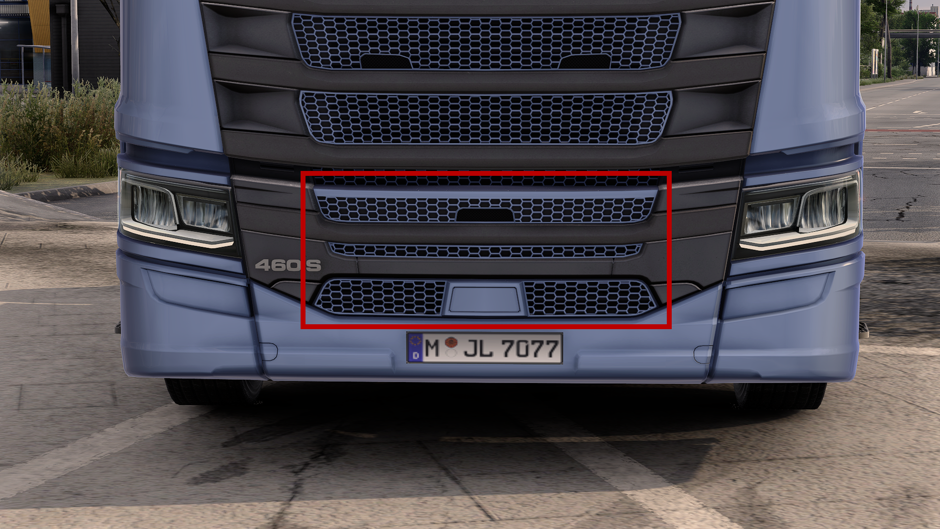 low painted inlay