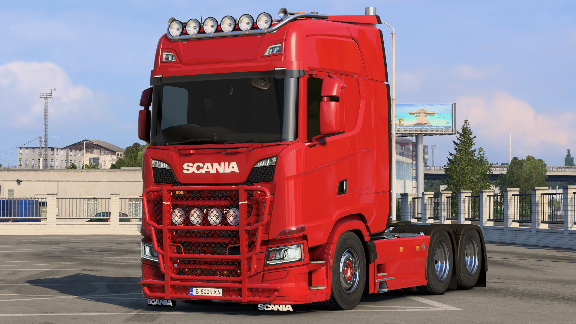 Scania S580 V8