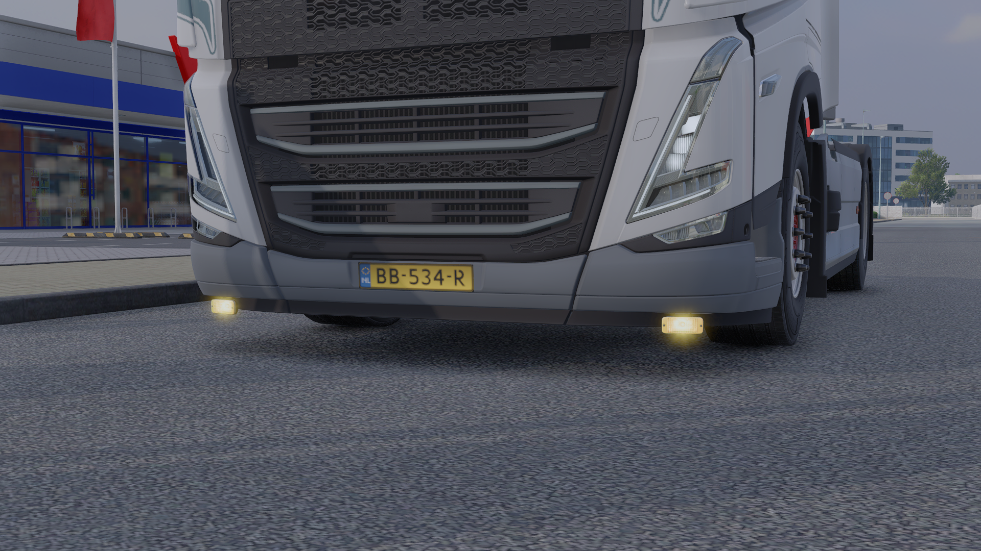 Volvo FH5 b_grill
