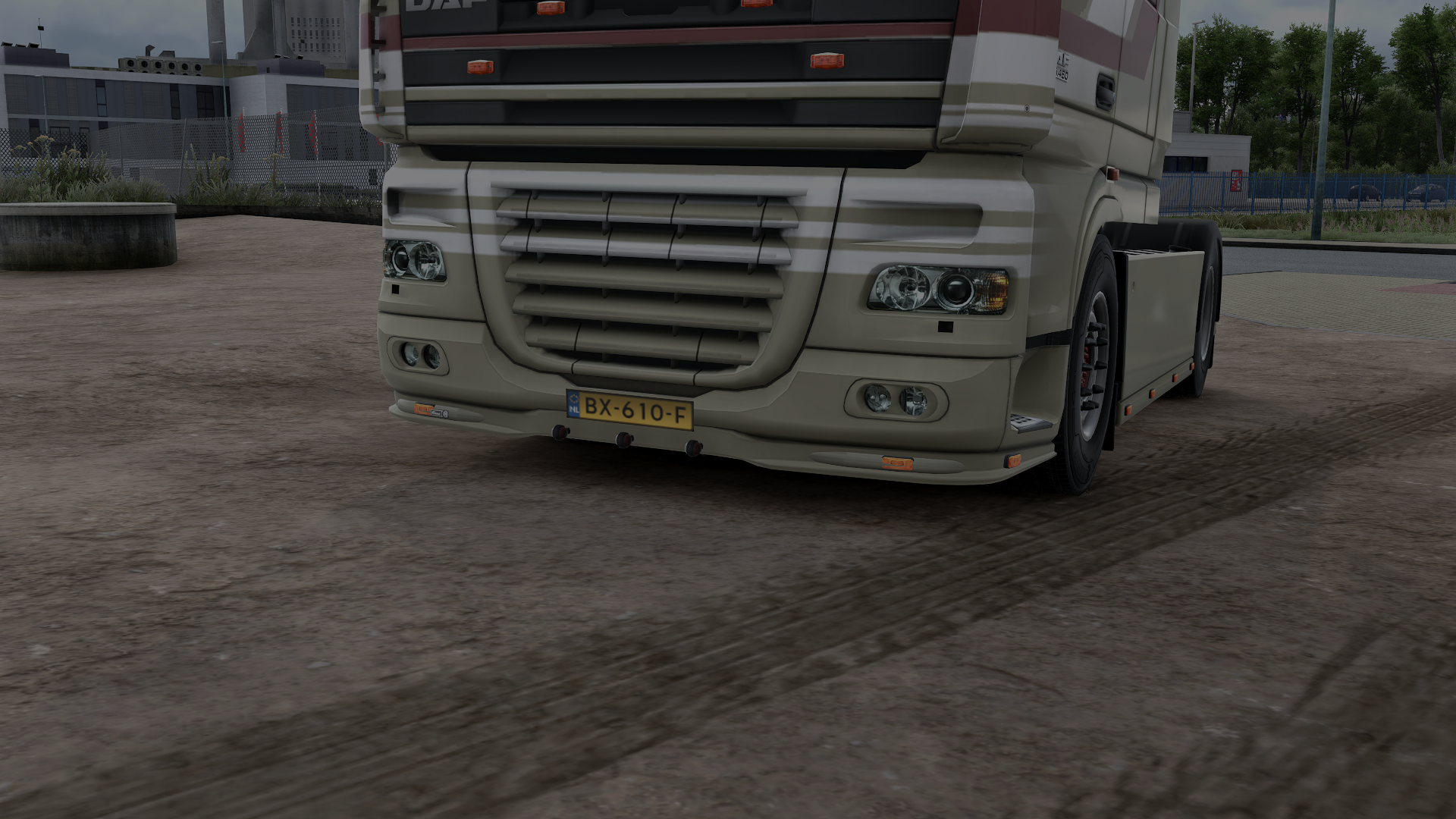 DAF XF105 b_grill