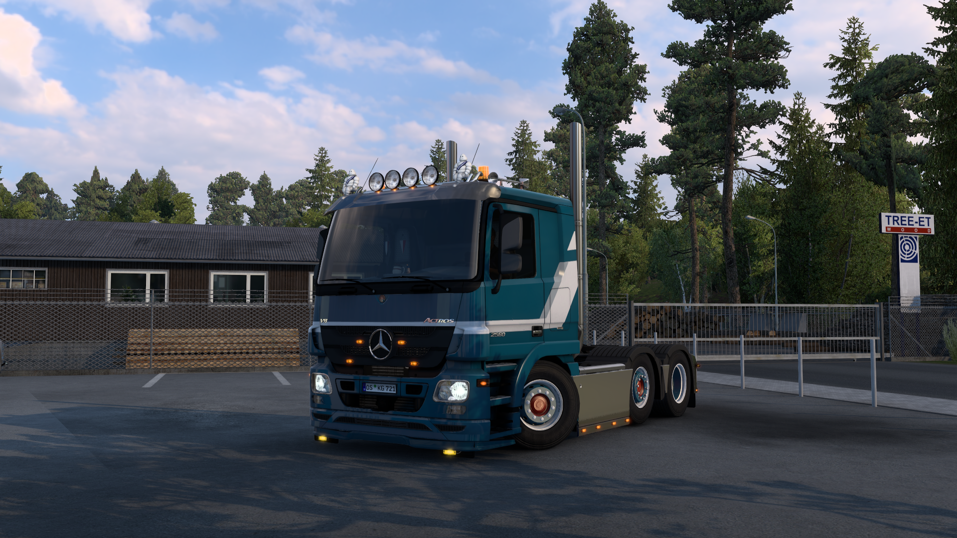 Mercedes Actros MP3 6x2 (ONLY FOR TLMP)