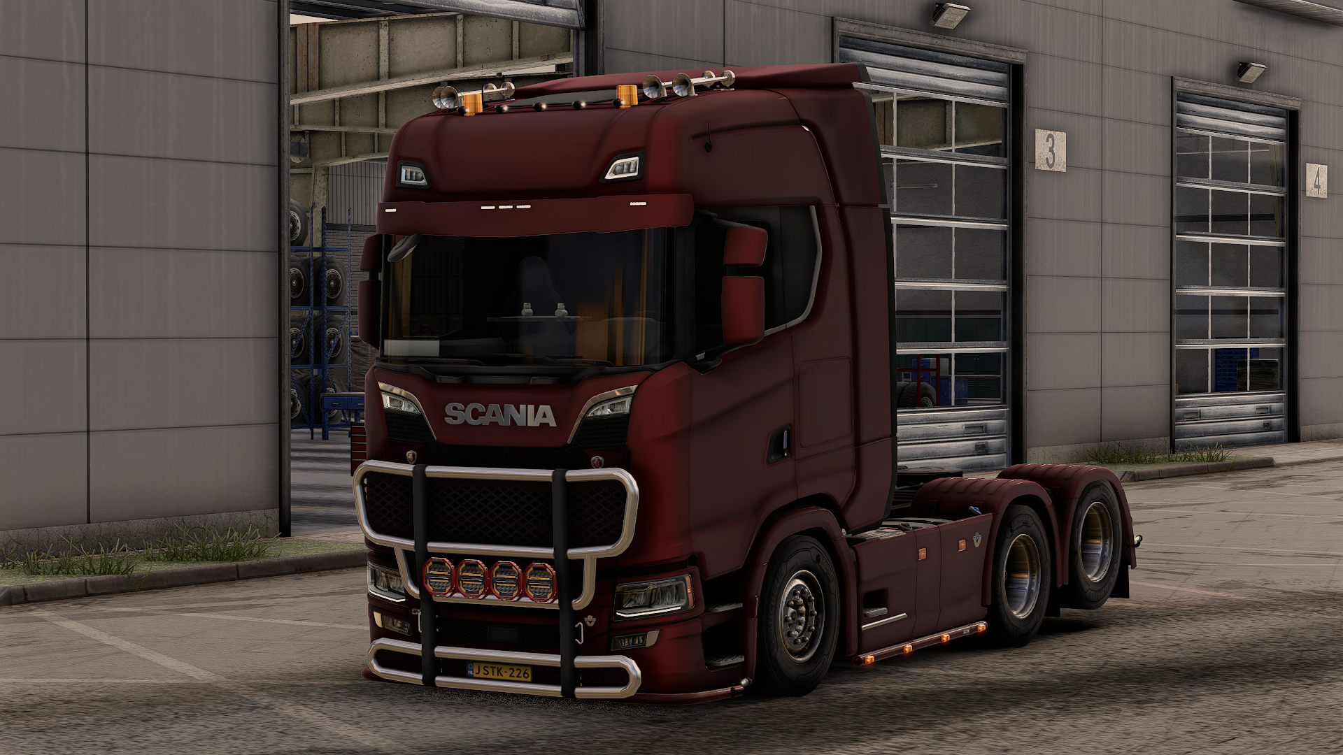 Scania S590 6x2 Taglift