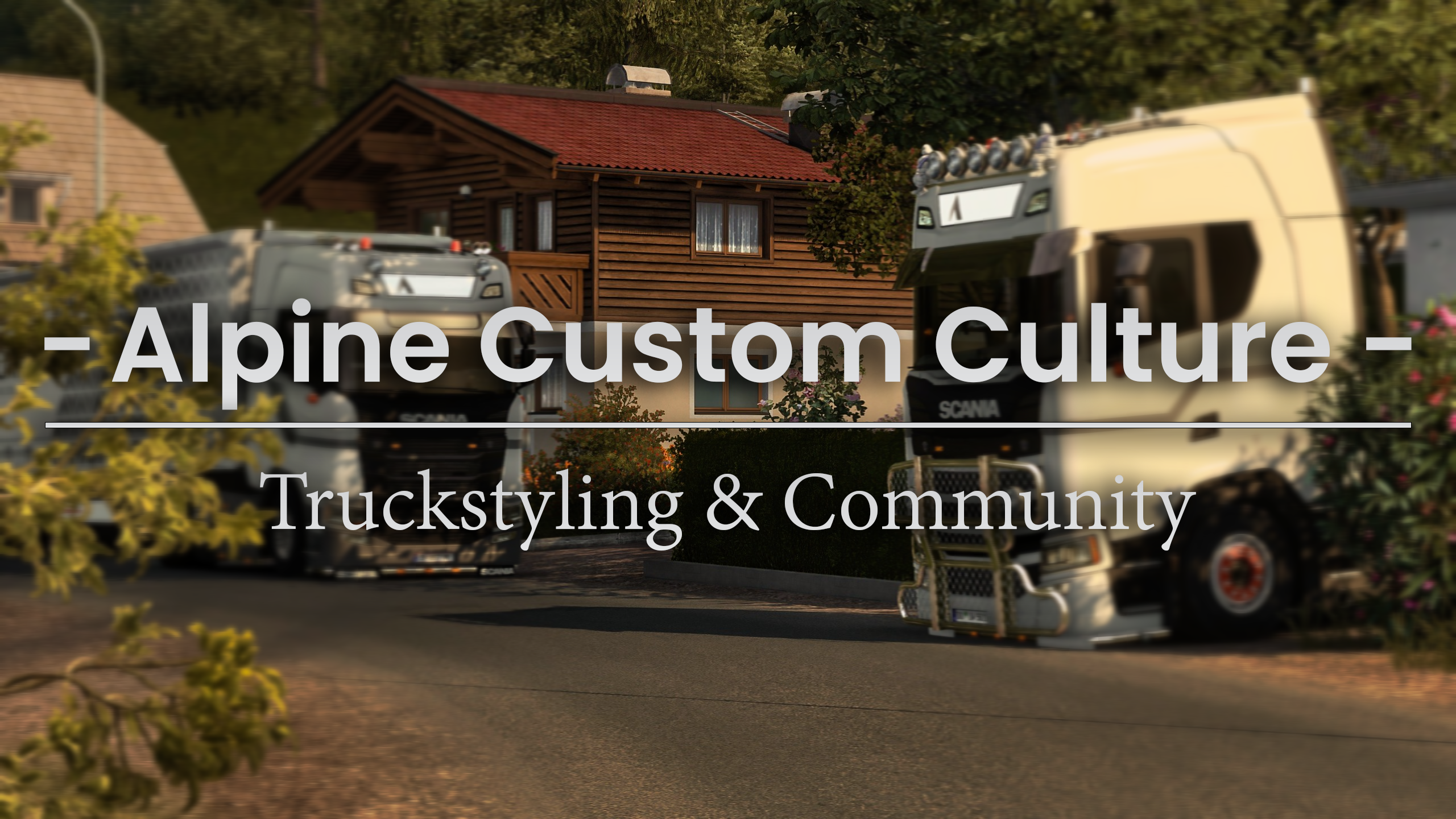 Alpine Custom Culture Banner