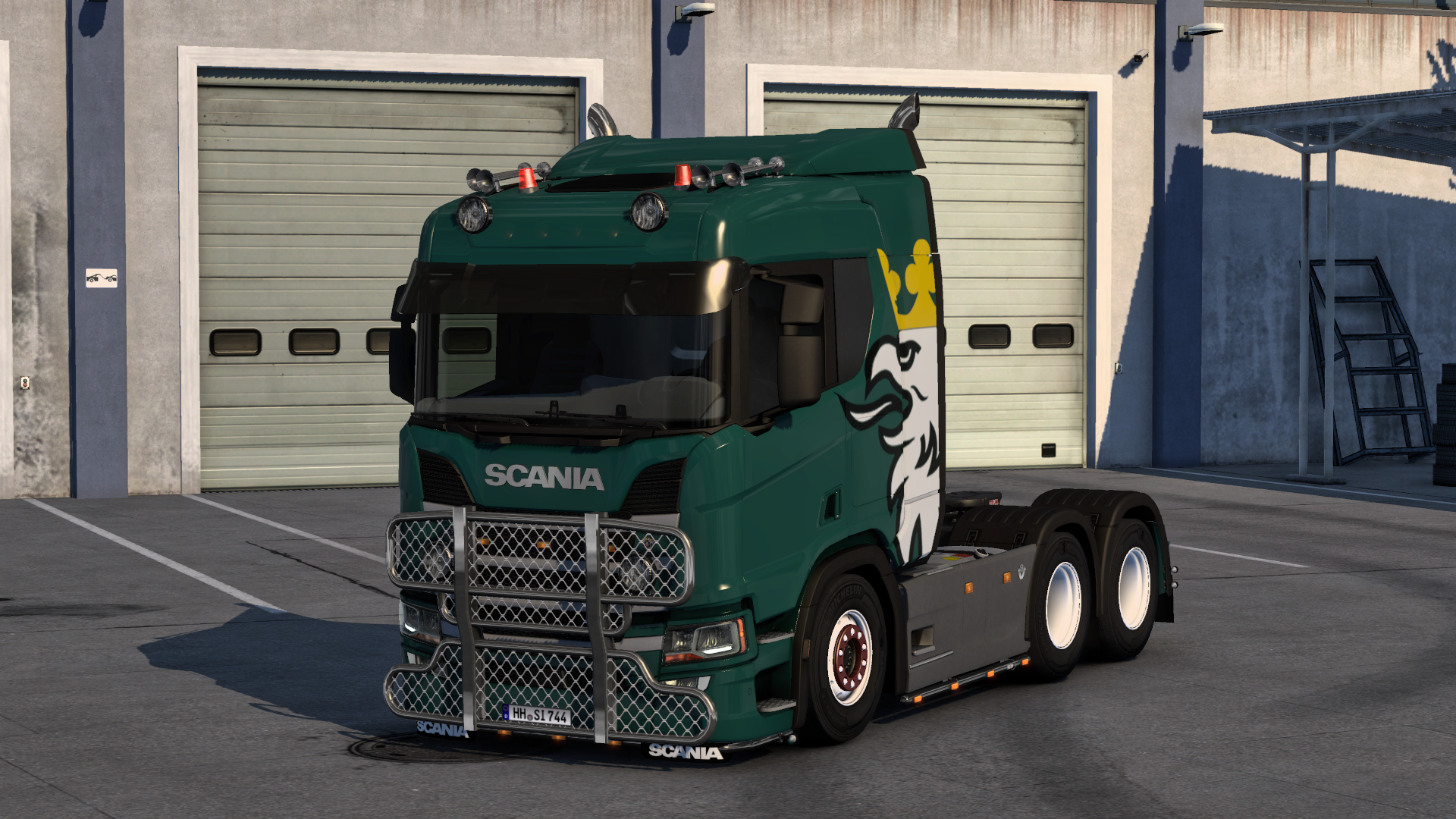 Scania R770 low roof 6x2 Long