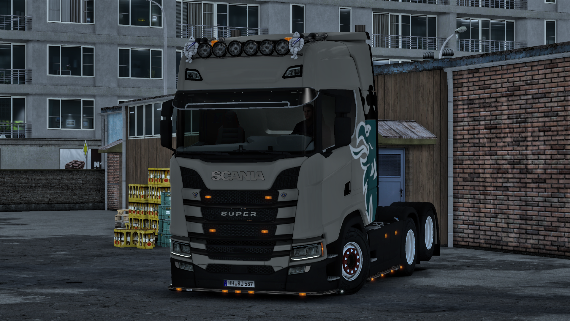 Scania S770 6x2 Taglift