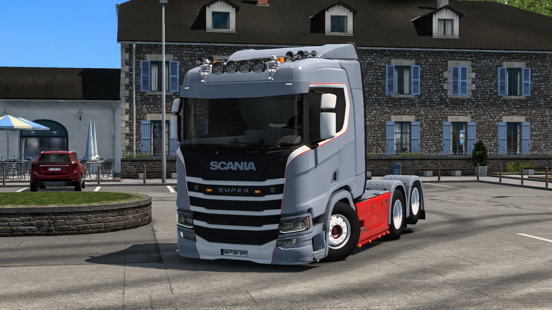 Scania R770 lowroof 6x2 Taglift