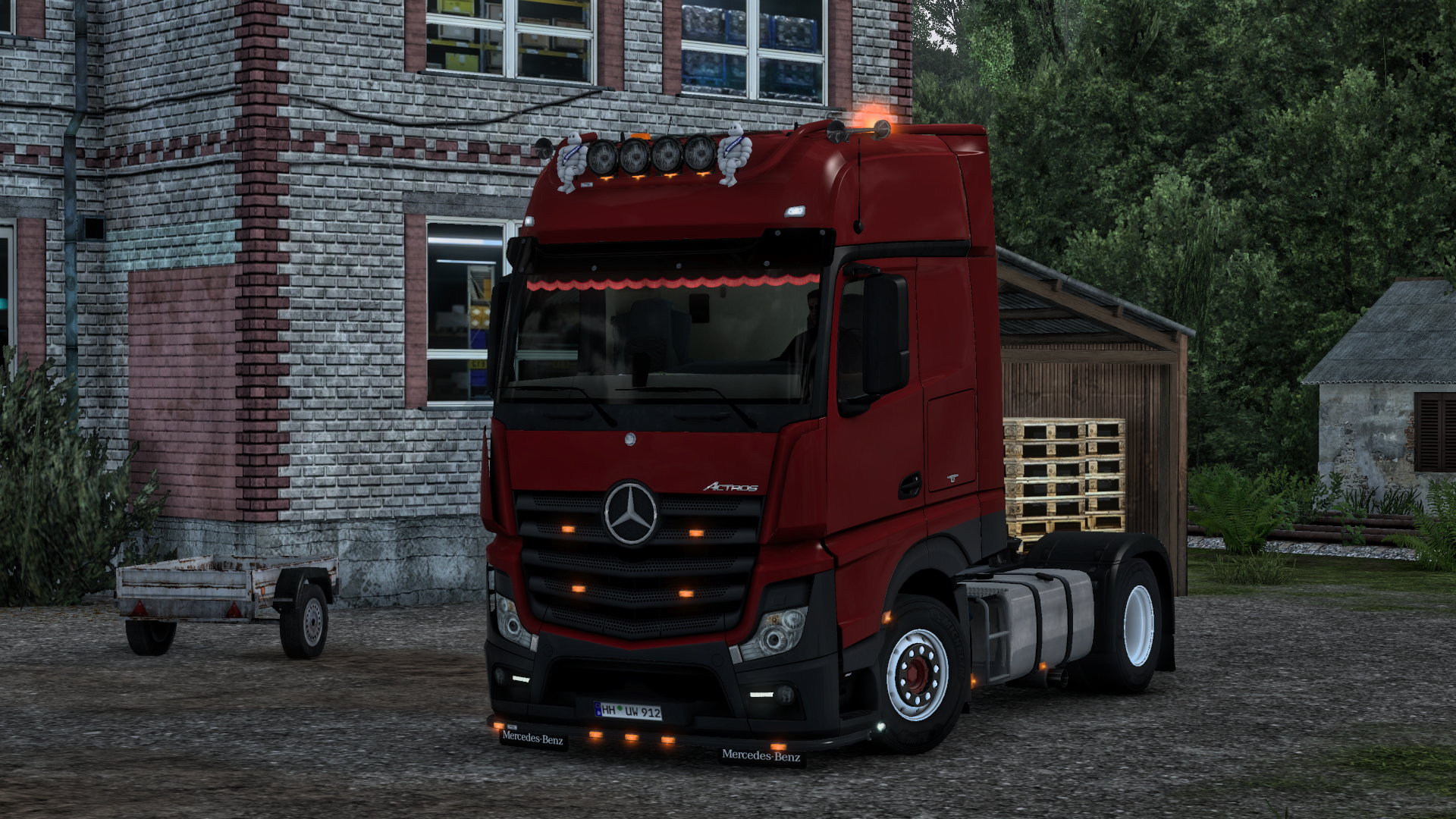 Mercedes Actros MP4 Gigaspace 4x2