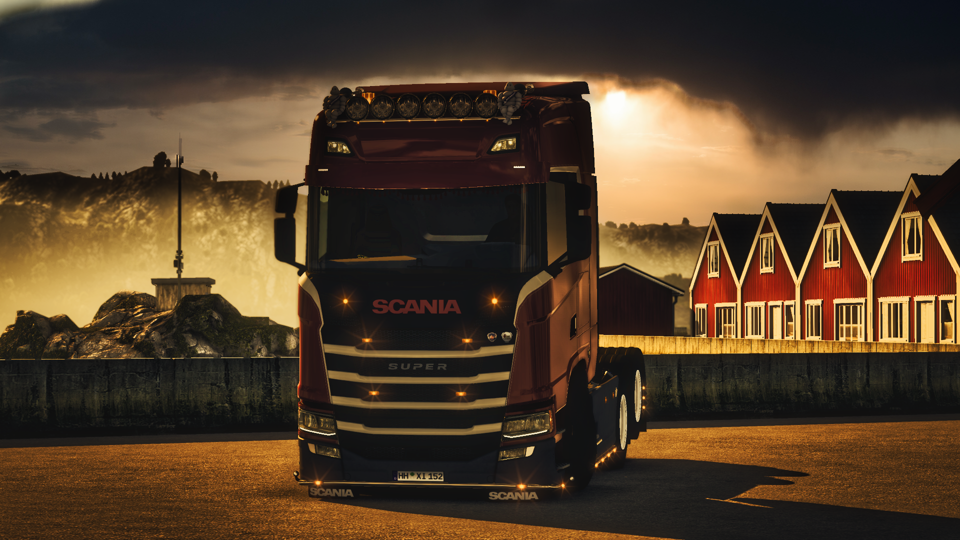 Scania S770 6x2 Taglift