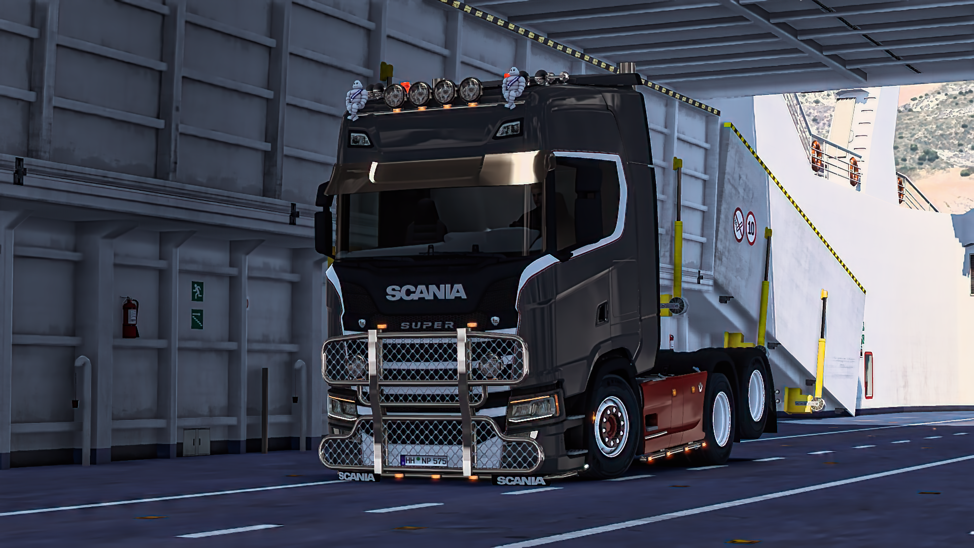 Scania S770 6x2 Long Taglift