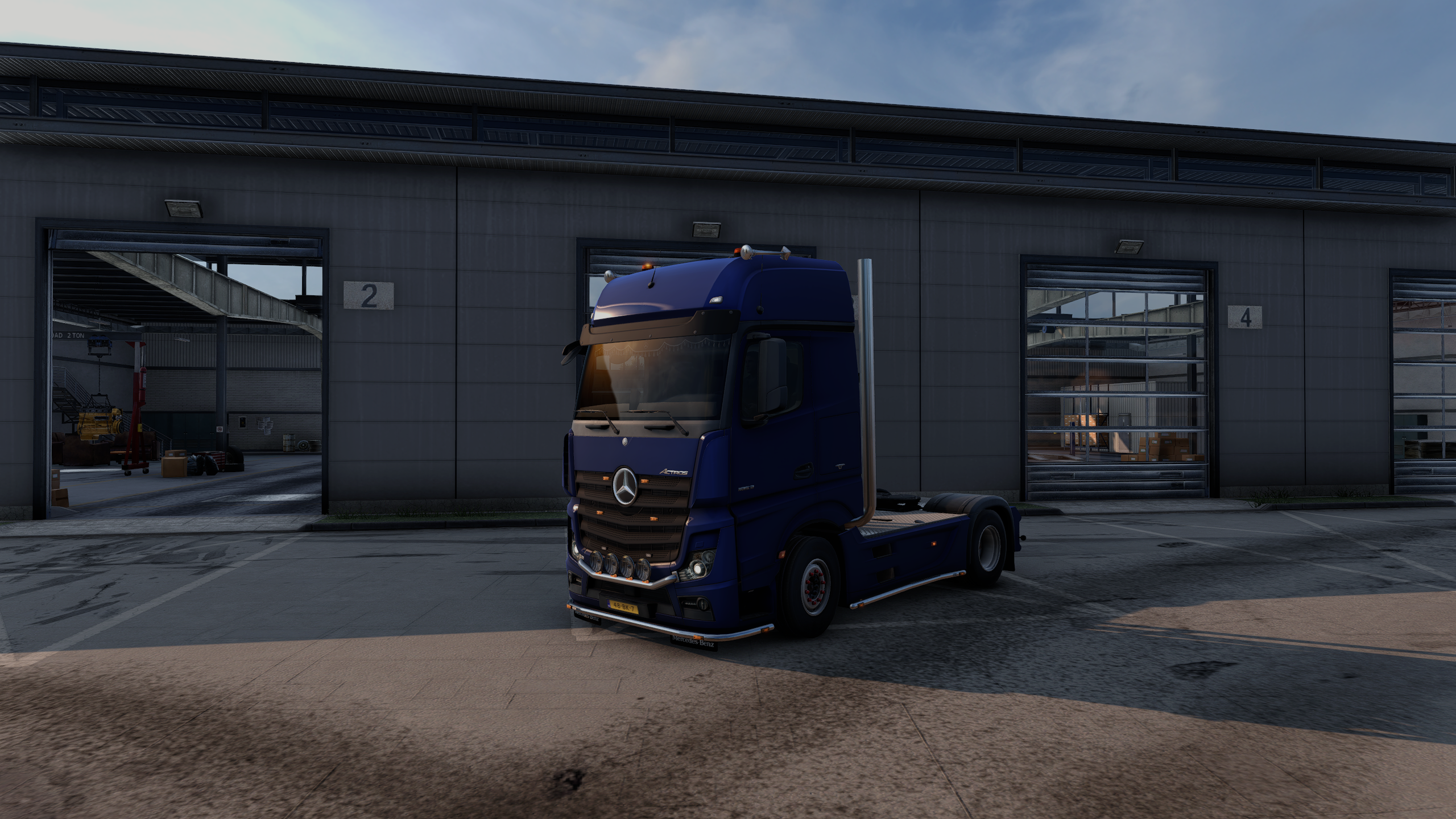 Actros Mp4 1863 No-spoiler