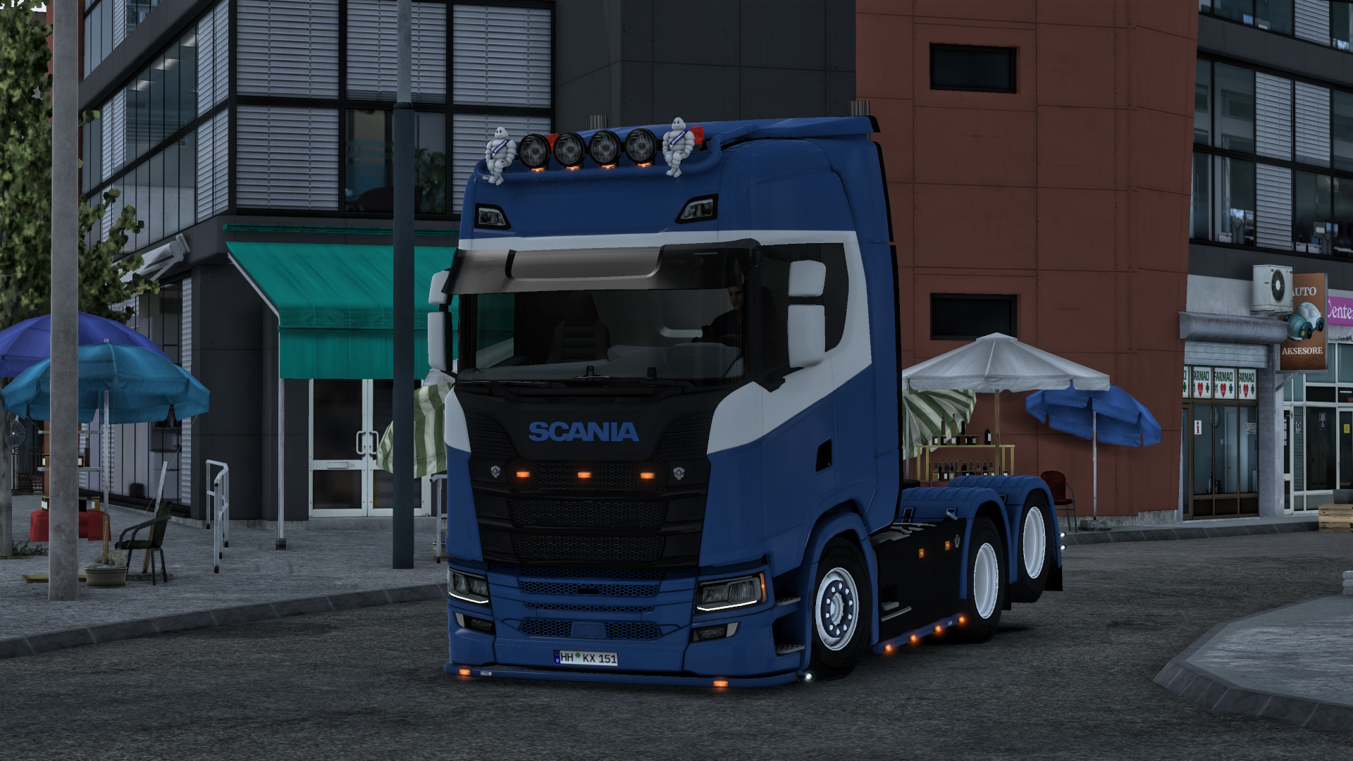 Scania S770 6x2 Taglift