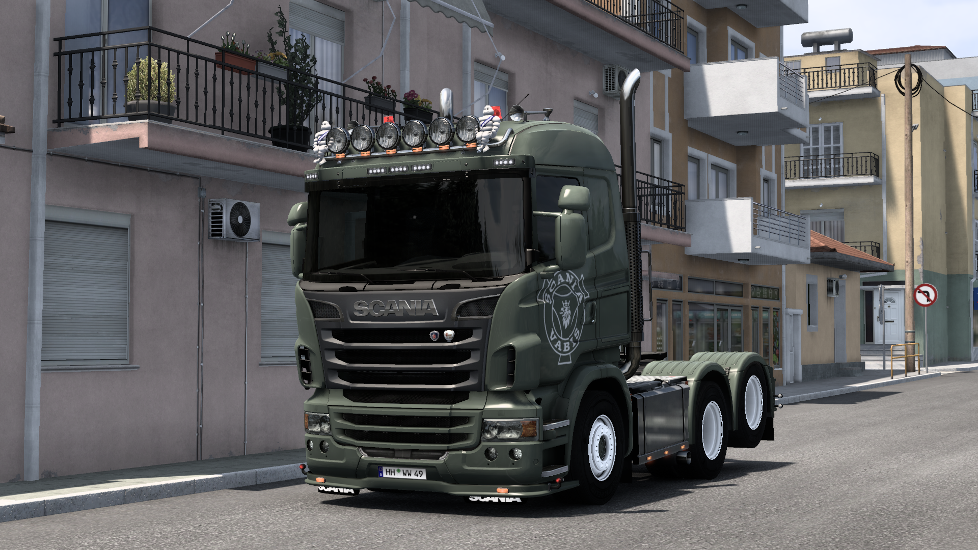 Scania R2009 6x2 Taglift