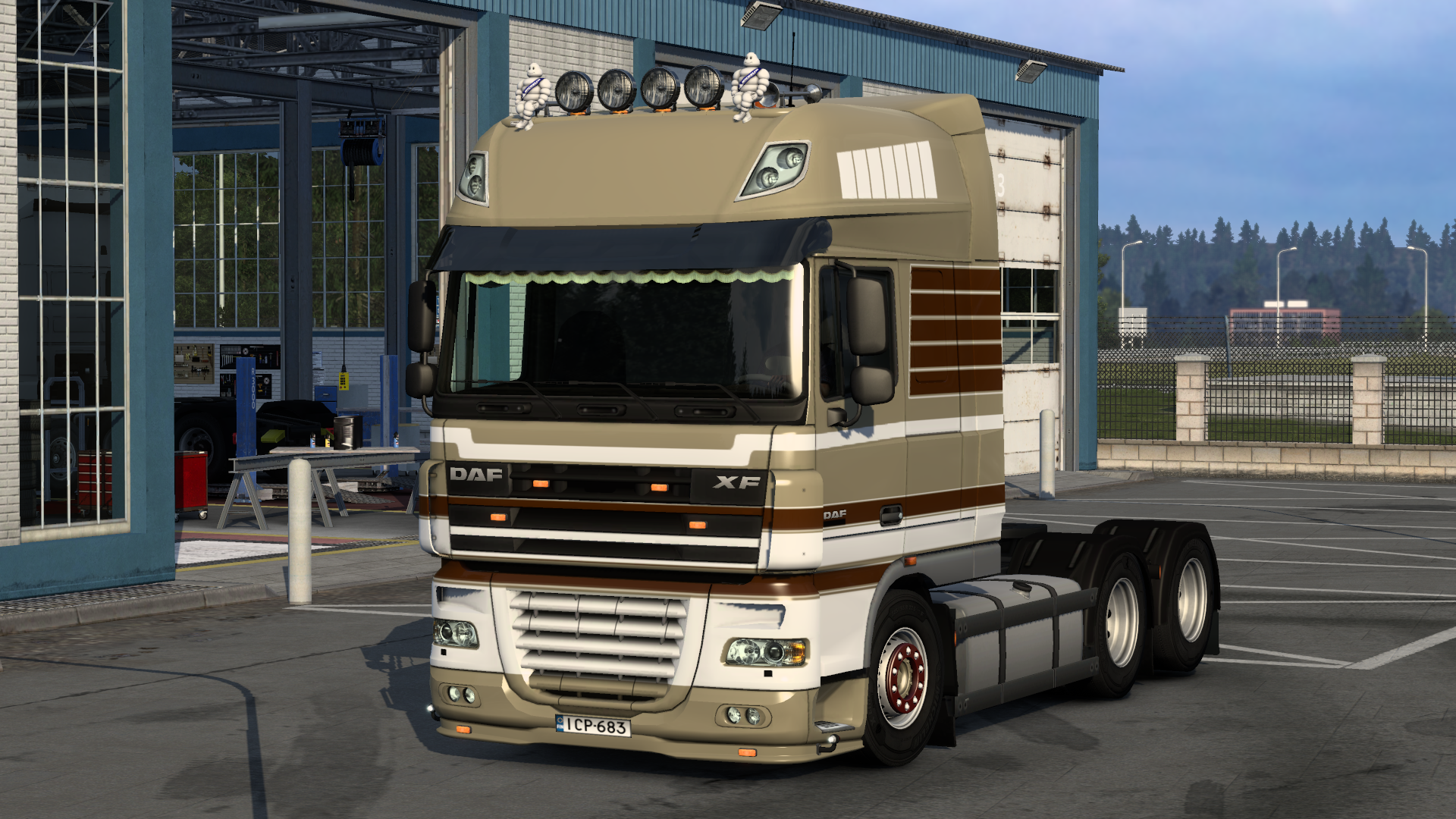 DAF XF 105 Taglift