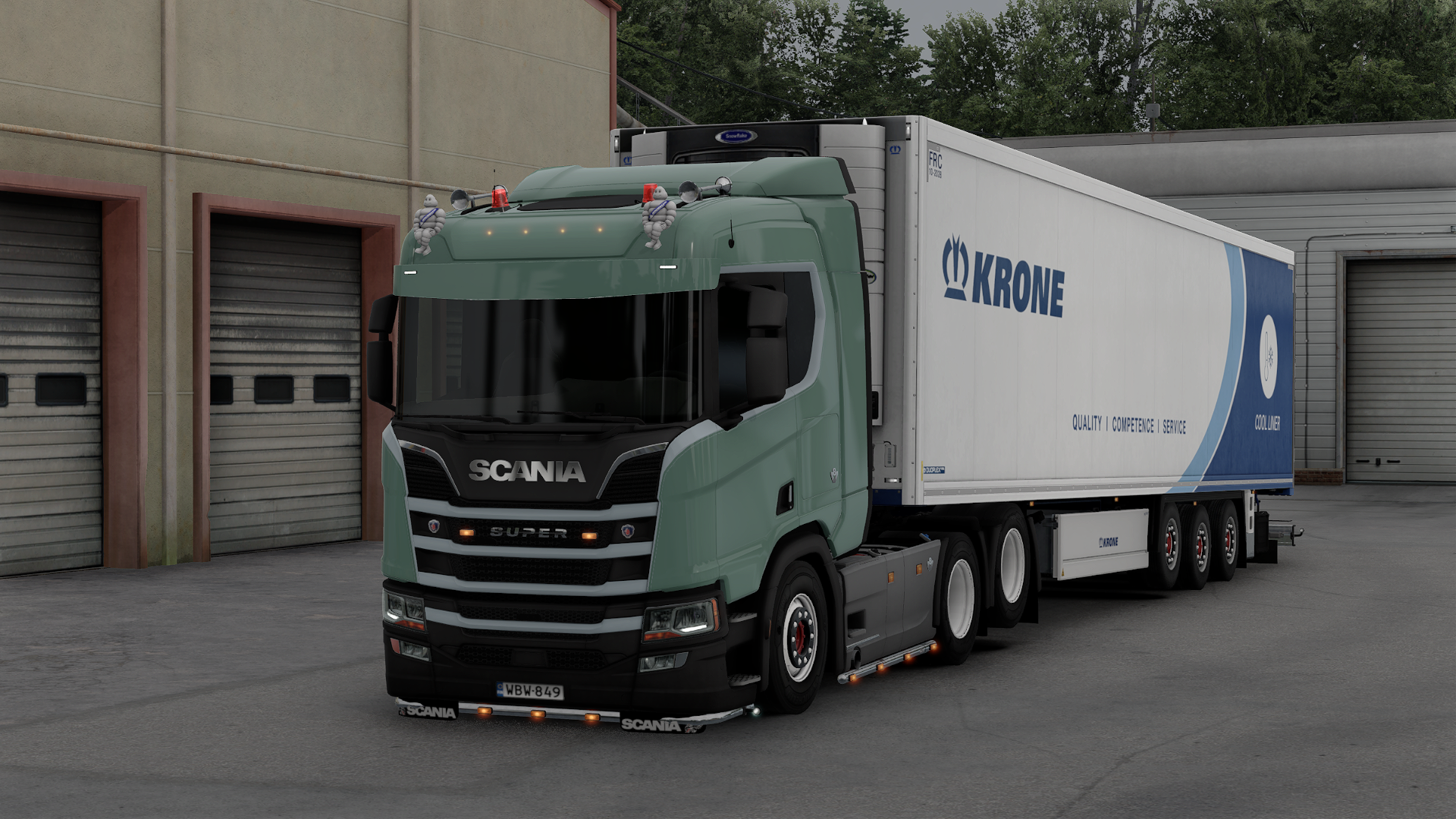 Scania R770 6x2 Taglift