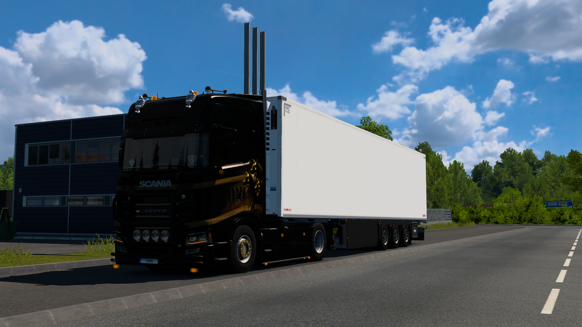 Another Day , Another Scania, Here´s my latest Build ScaniaS770 Greek Editon